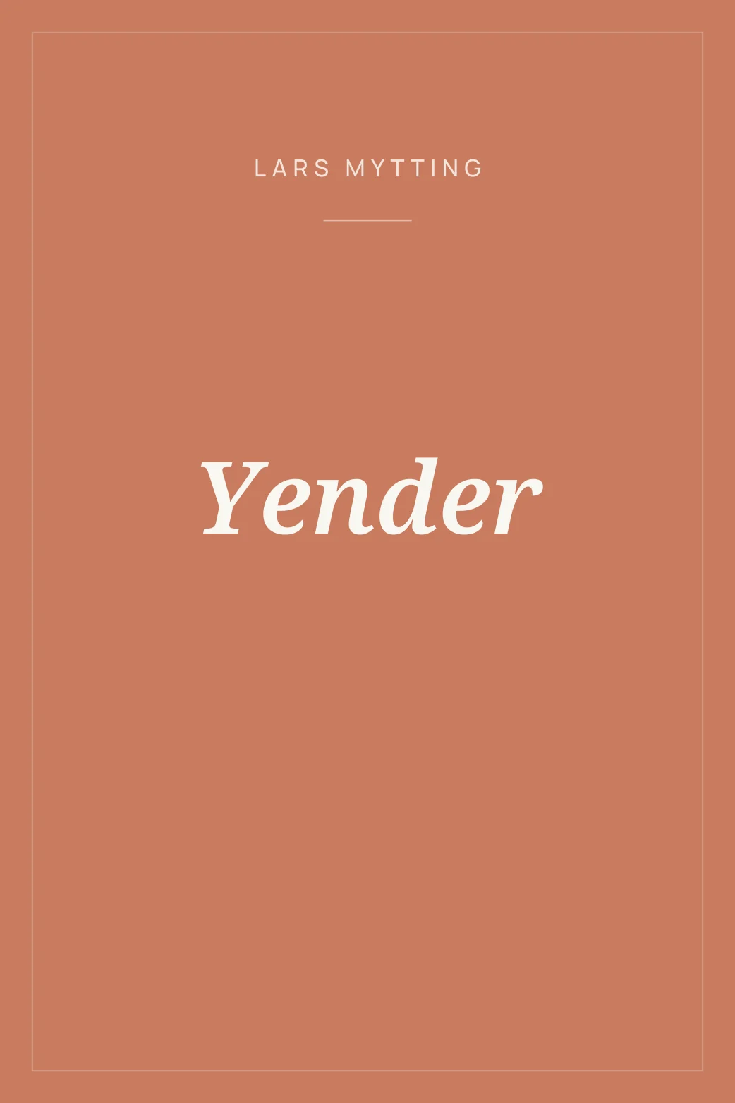 Portada de Yender
