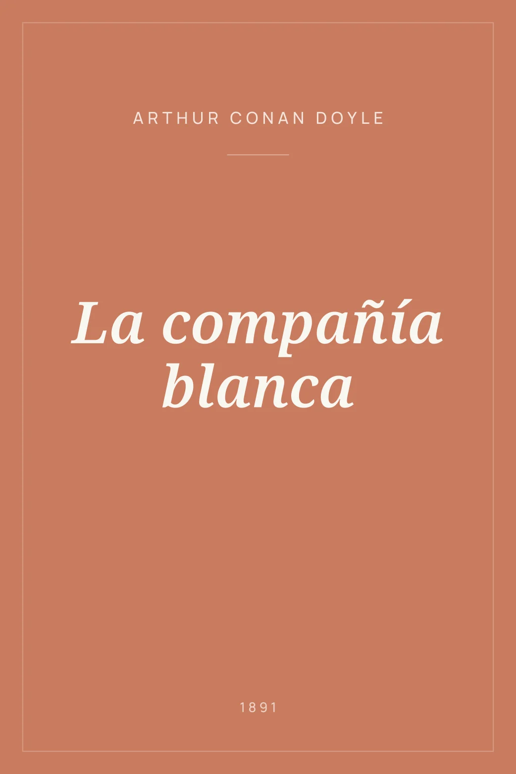 Portada de La compañía blanca