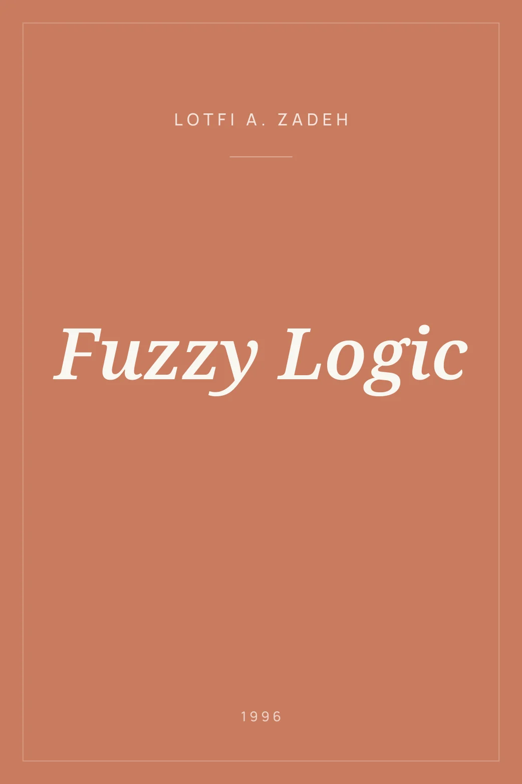 Portada de Fuzzy Logic