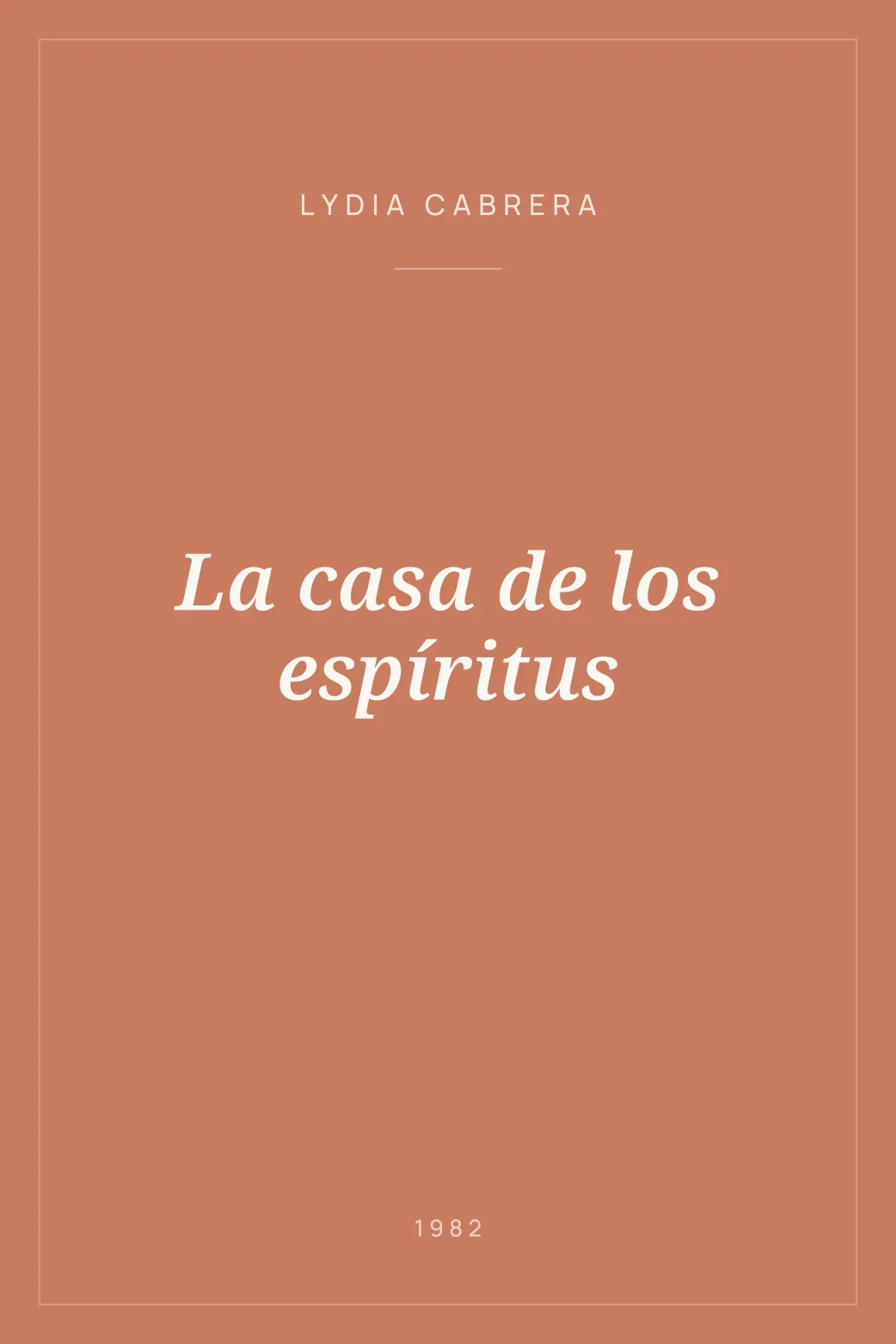 Portada de La casa de los espíritus