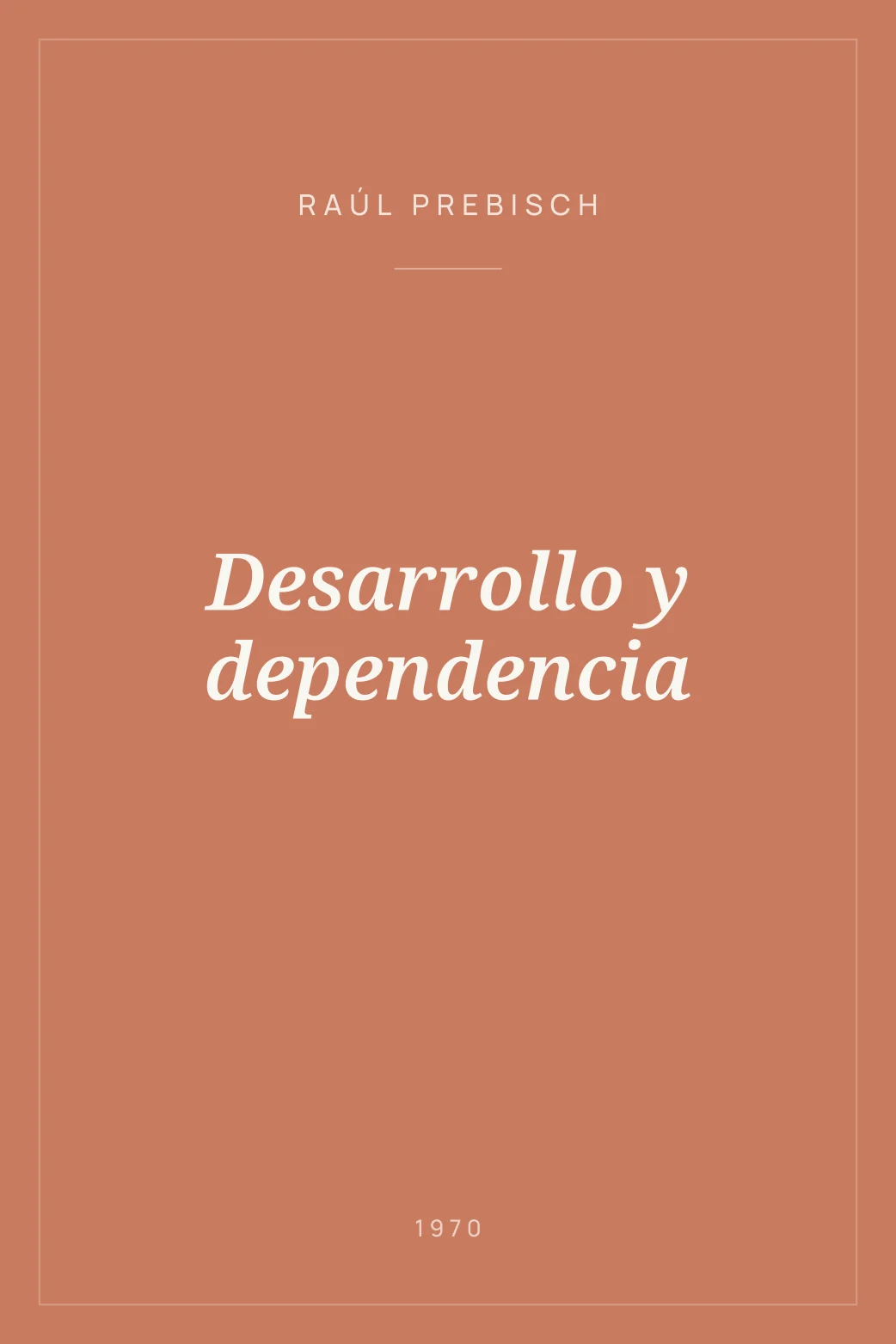 Portada de Desarrollo y dependencia