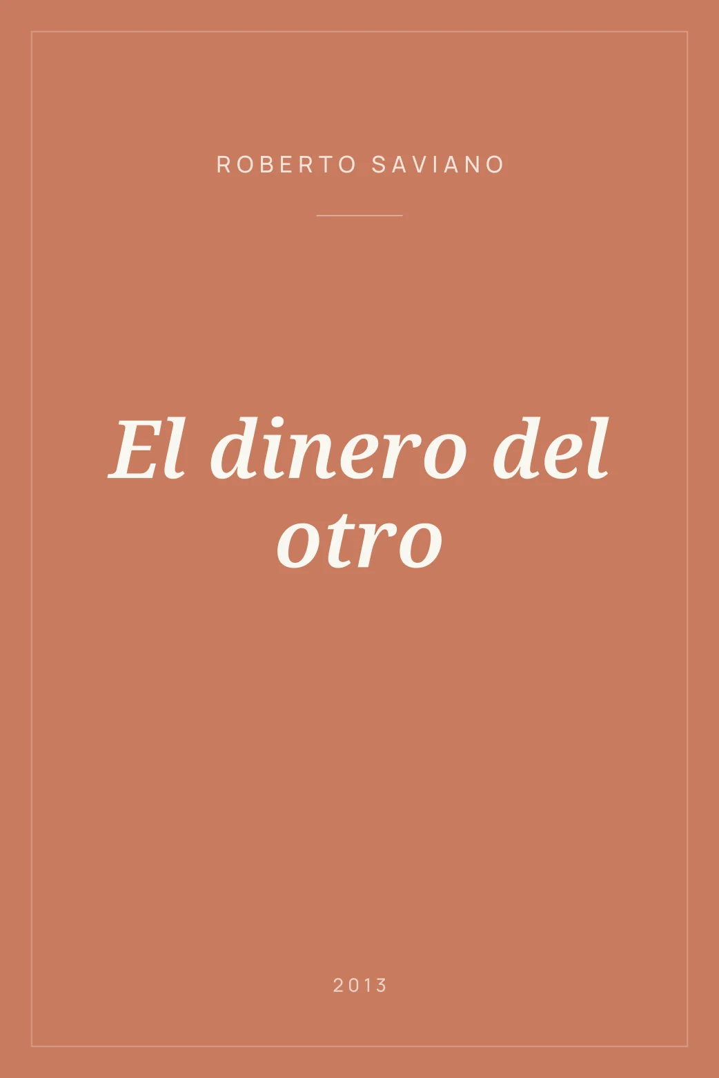 Portada de El dinero del otro
