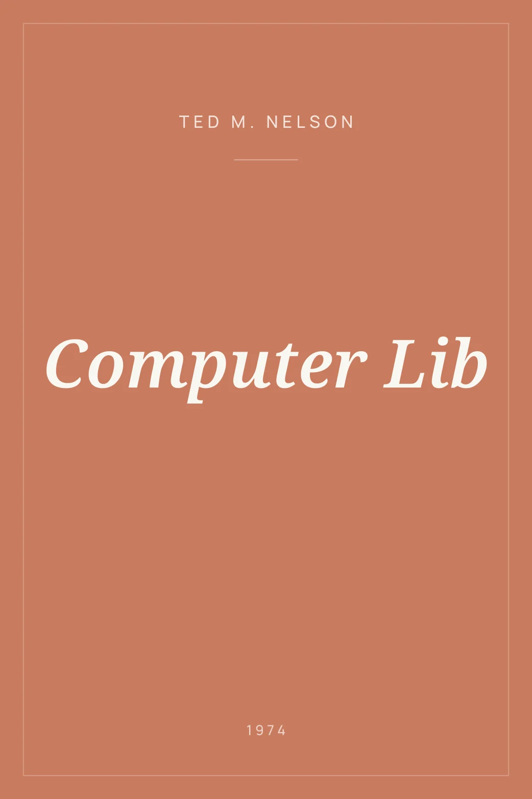 Portada de Computer Lib
