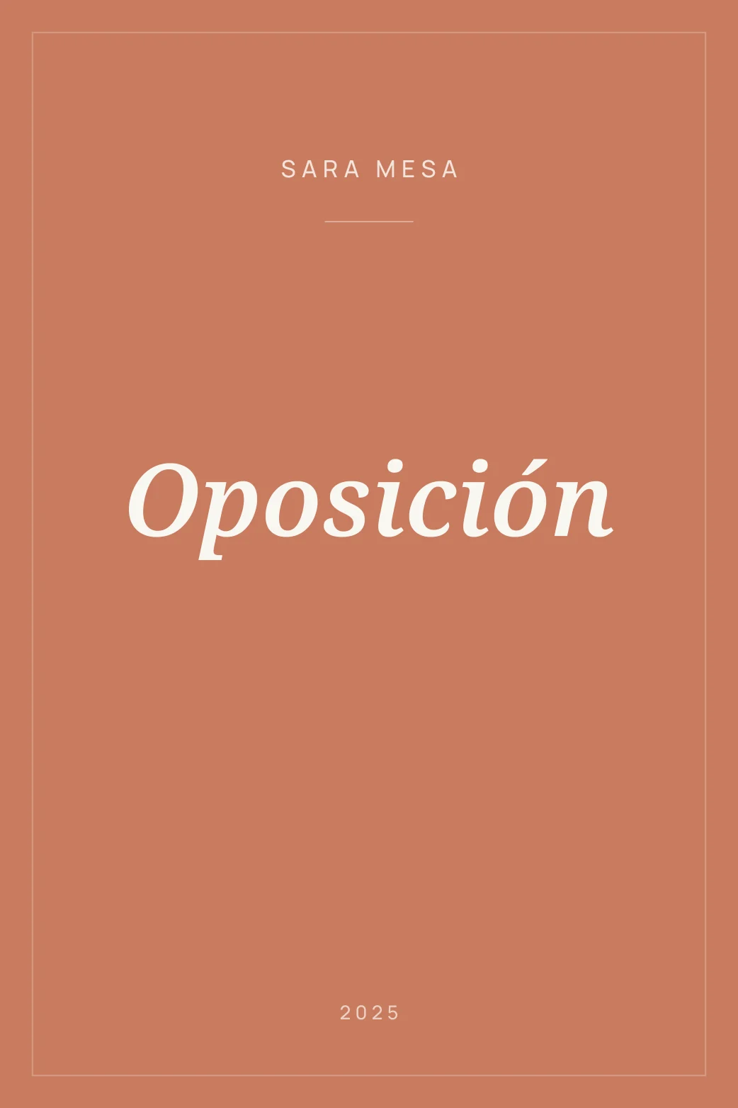 Portada de Oposición