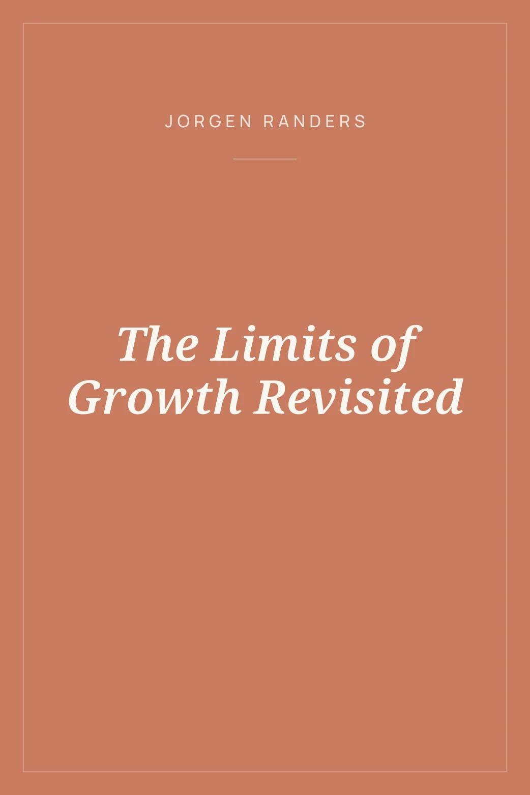 Portada de The Limits of Growth Revisited