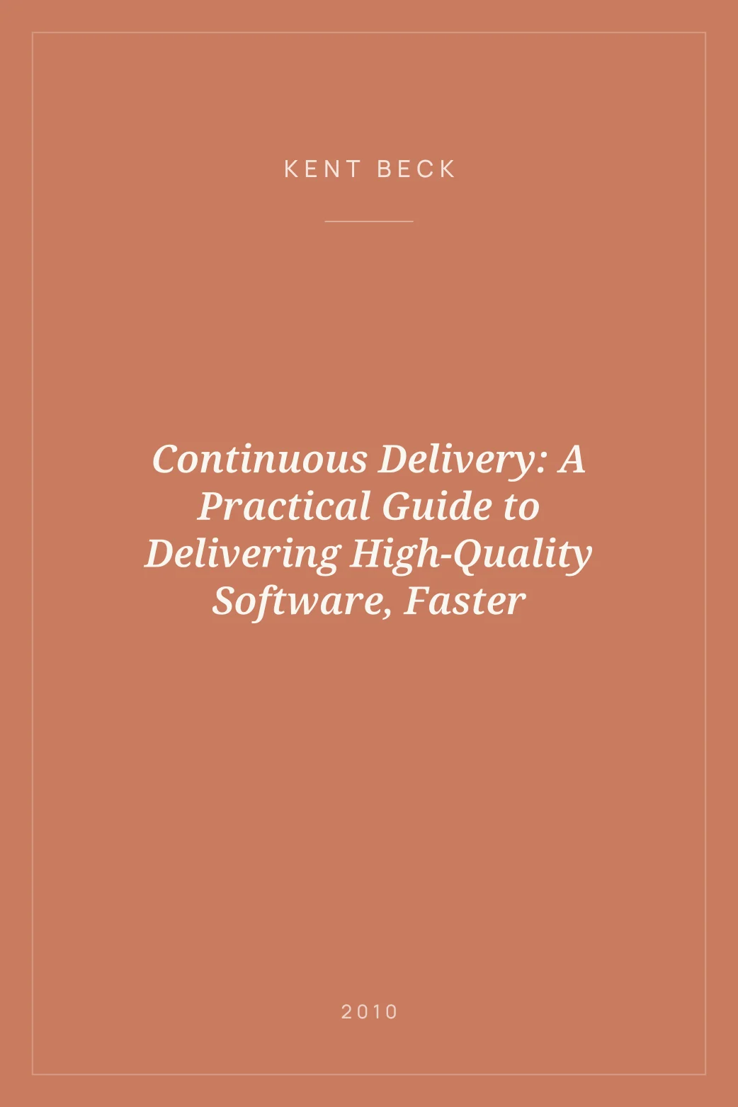 Portada de Continuous Delivery: A Practical Guide to Delivering High-Quality Software, Faster