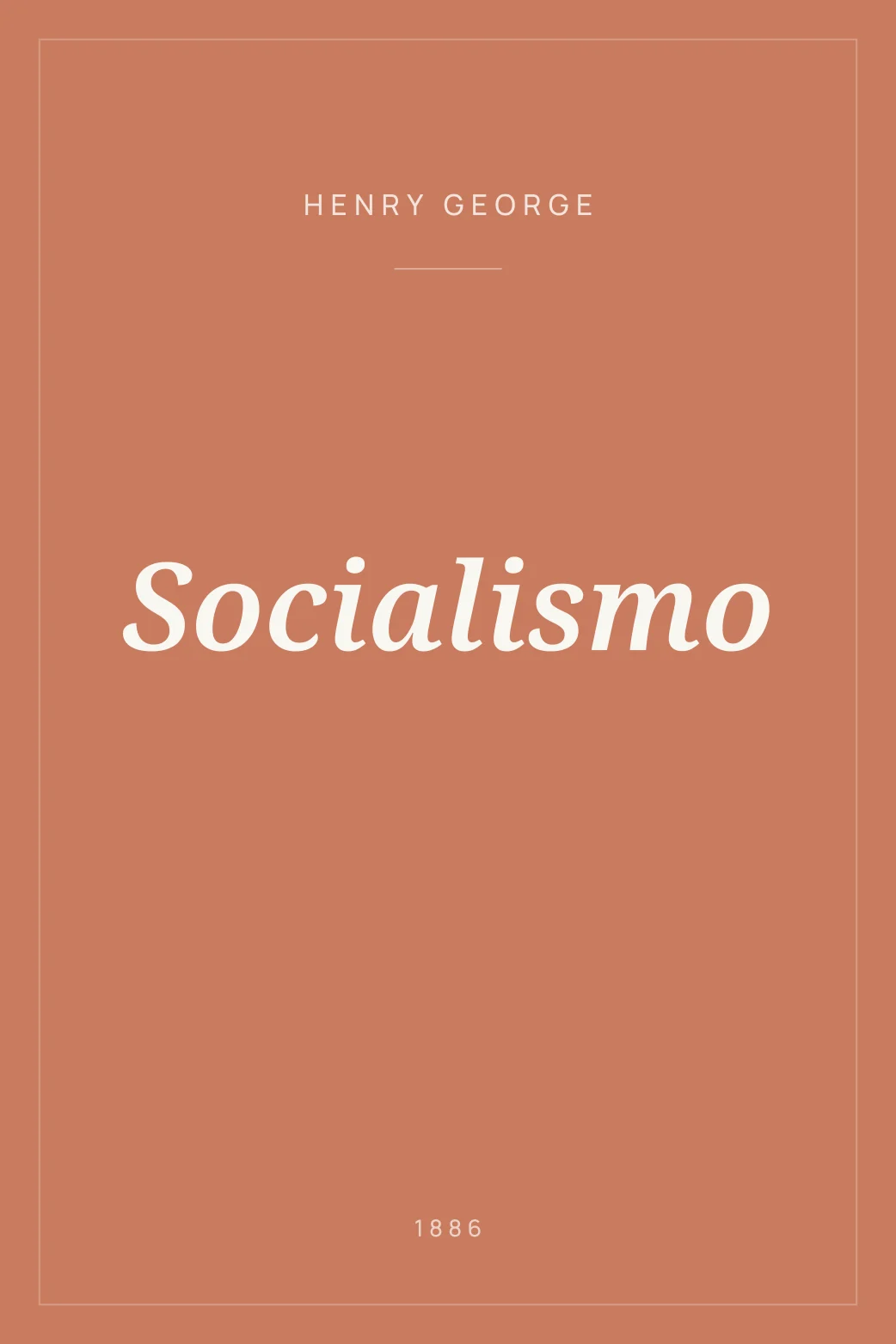 Portada de Socialismo
