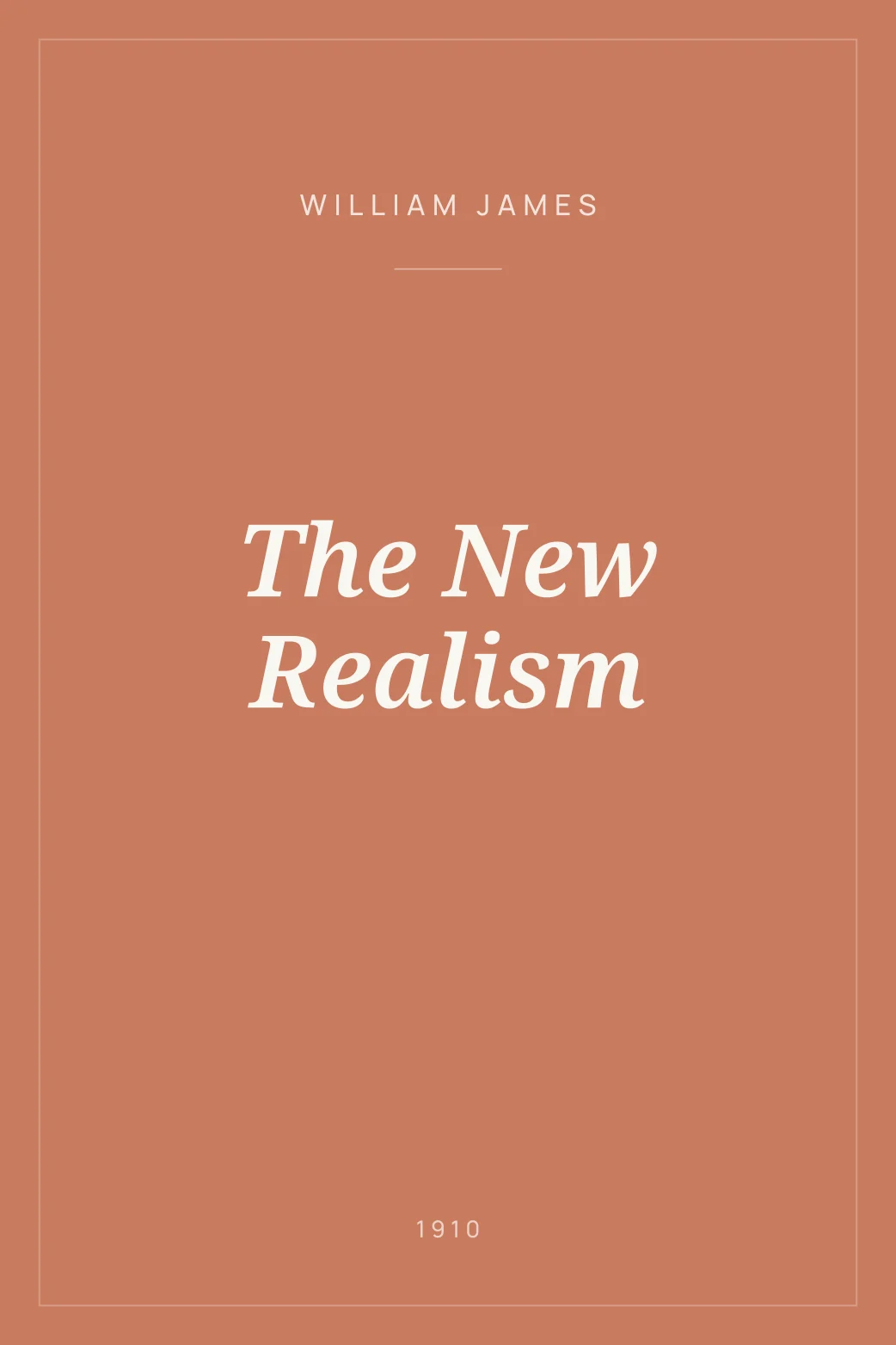 Portada de The New Realism