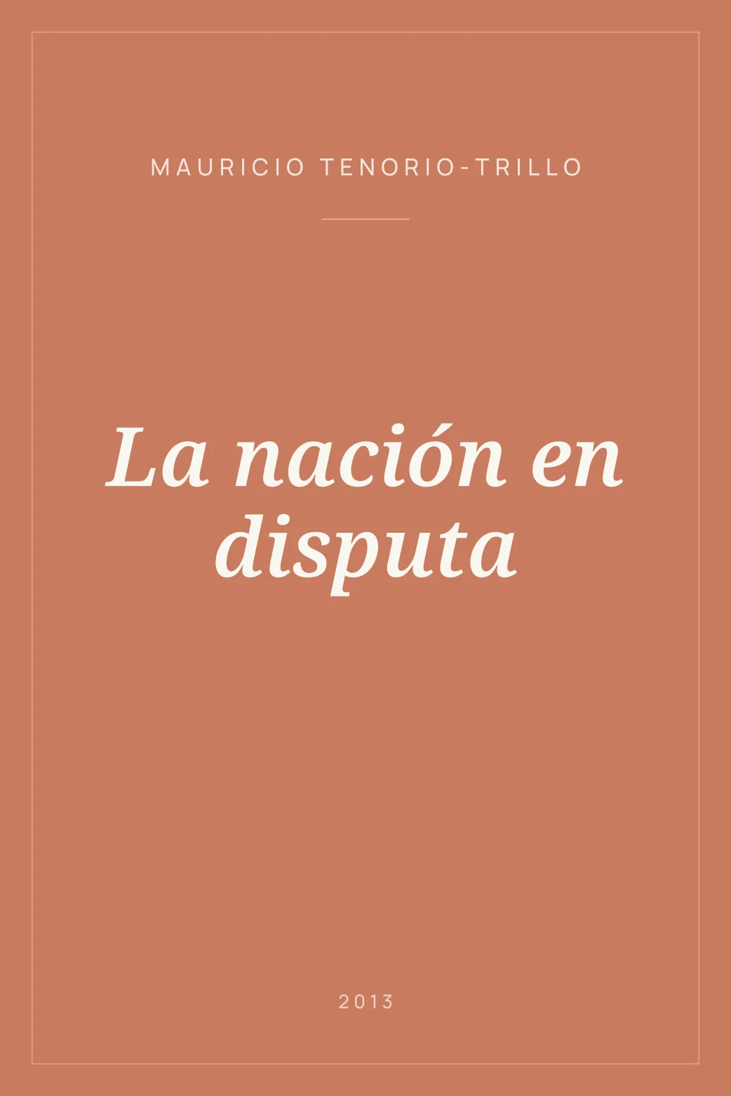 Portada de La nación en disputa