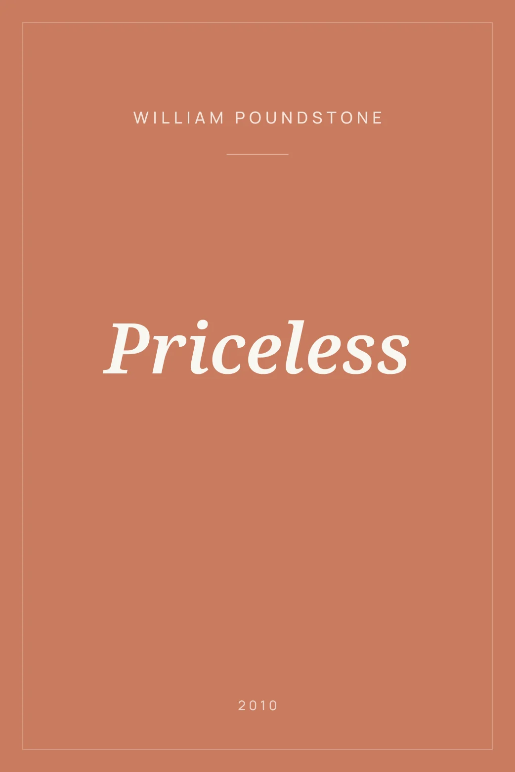Portada de Priceless