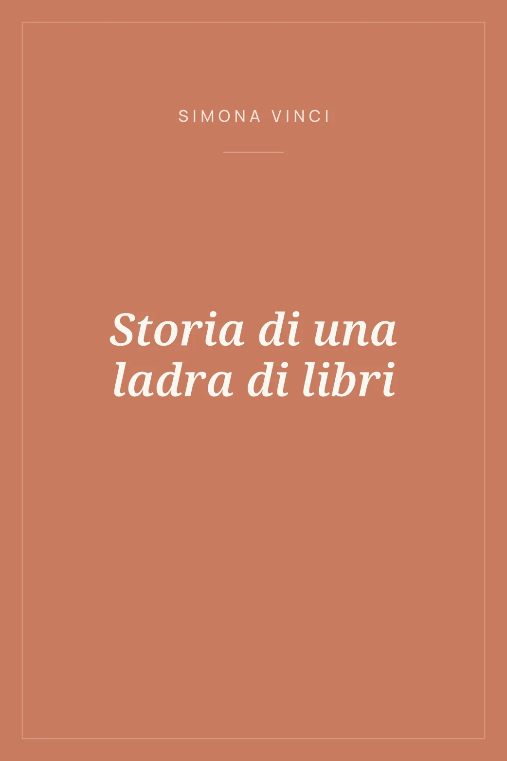 Portada de Storia di una ladra di libri