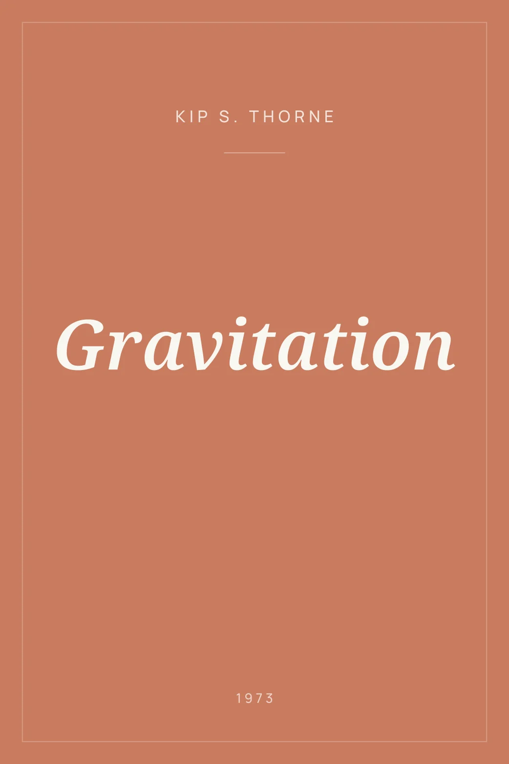 Portada de Gravitation