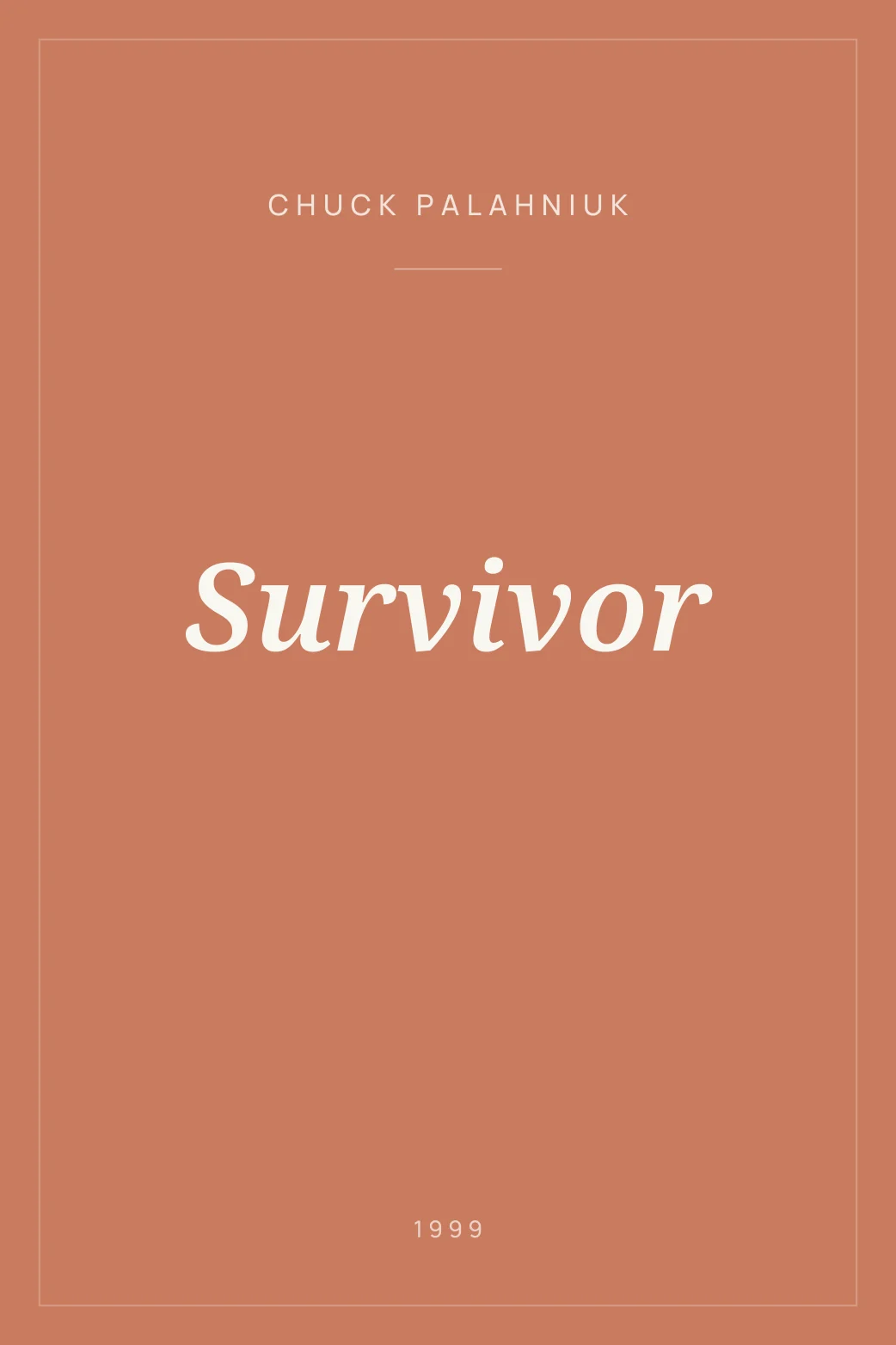 Portada de Survivor