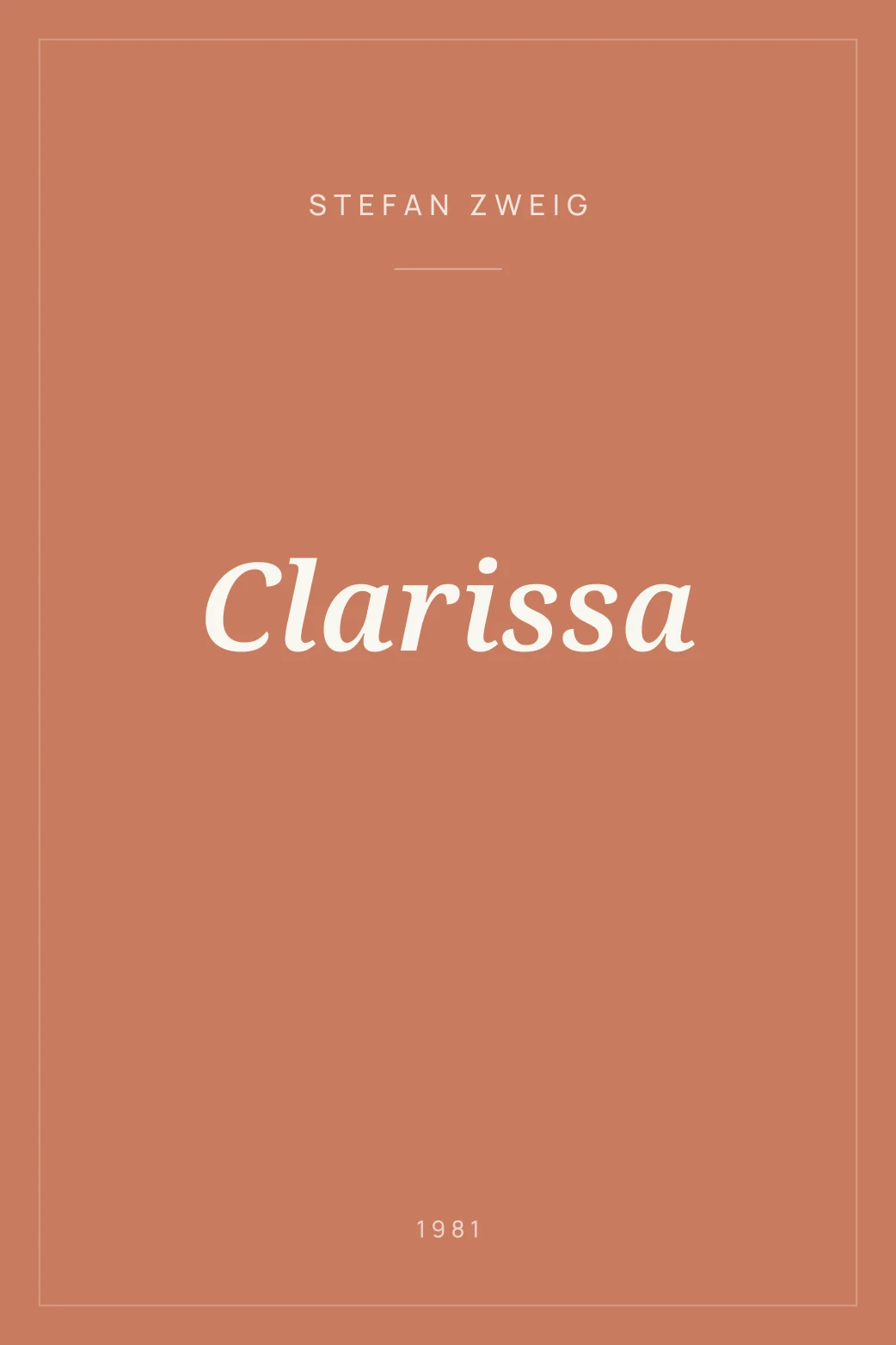 Portada de Clarissa