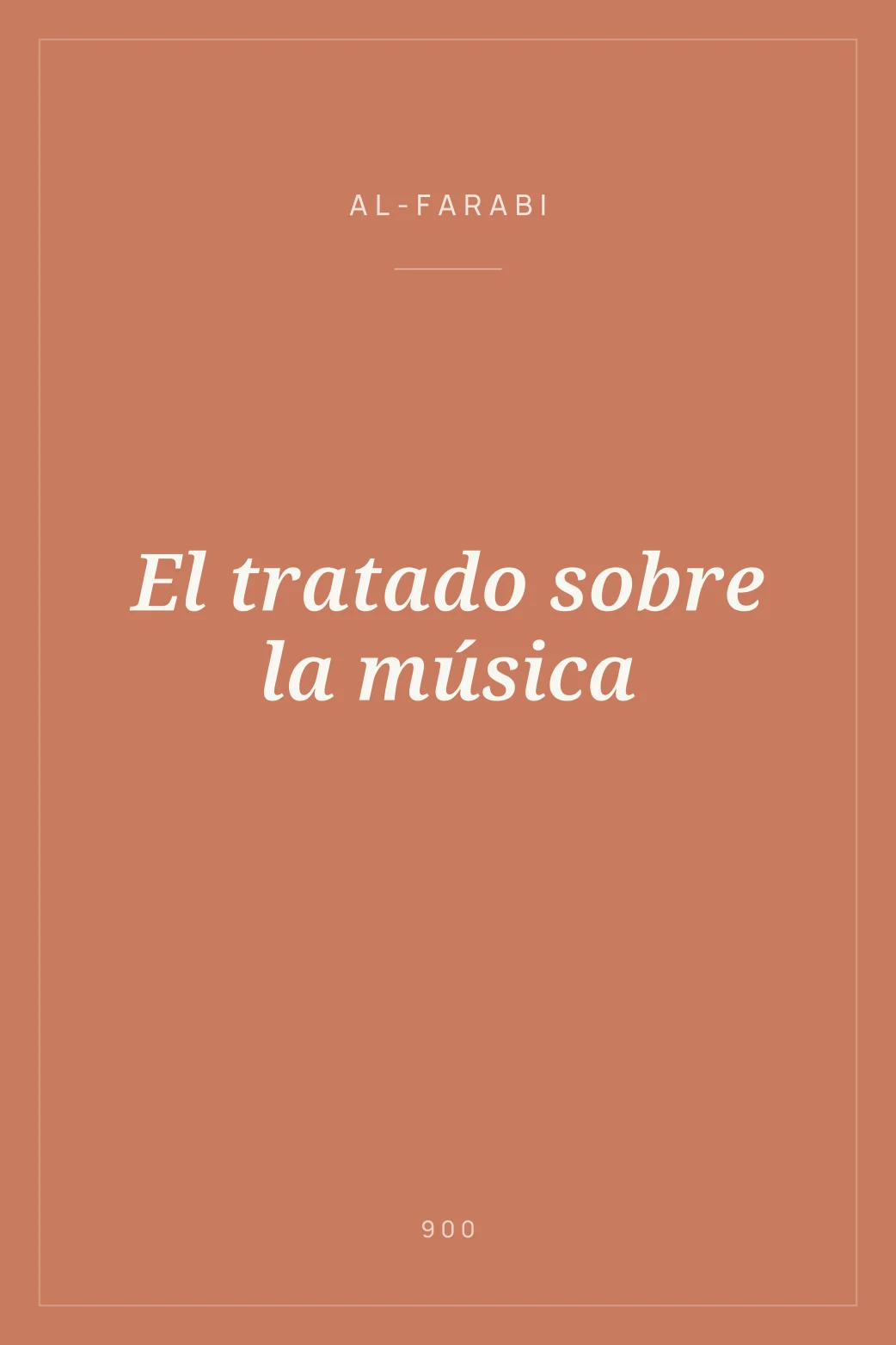 Portada de El tratado sobre la música