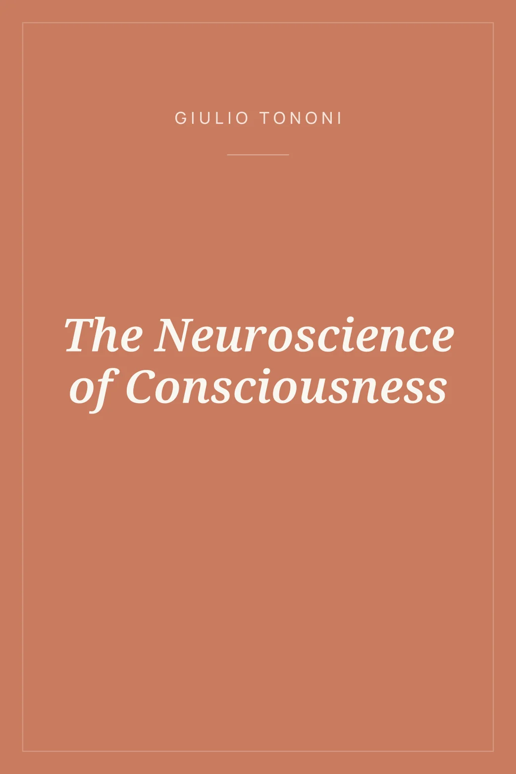 Portada de The Neuroscience of Consciousness