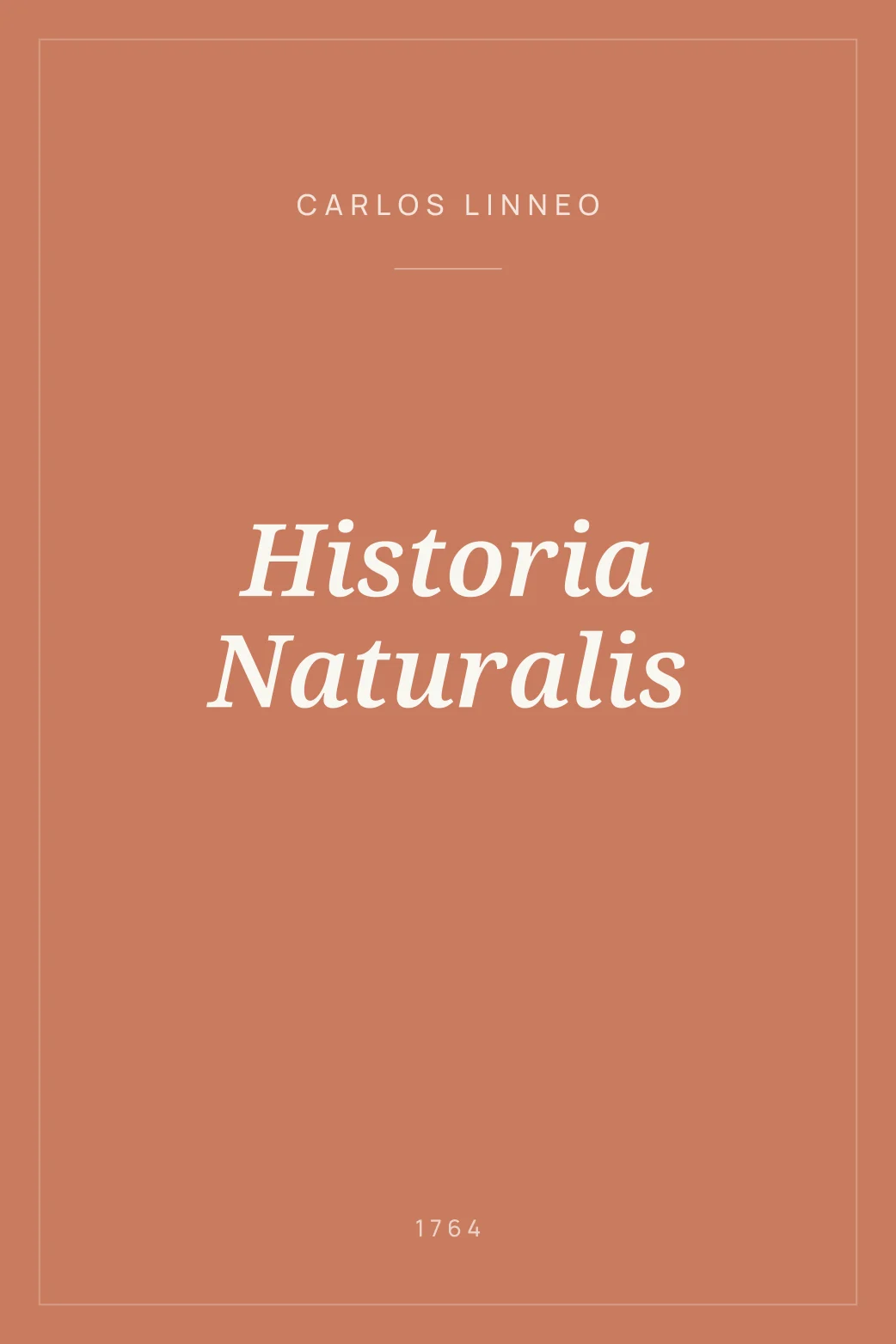 Portada de Historia Naturalis