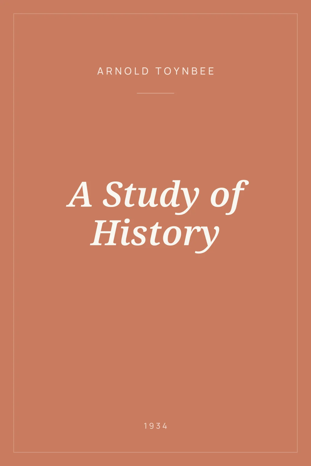 Portada de A Study of History