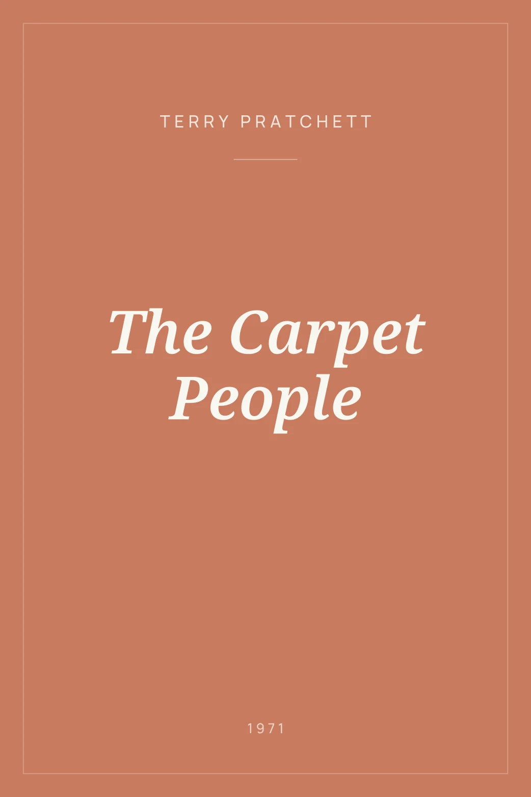 Portada de The Carpet People