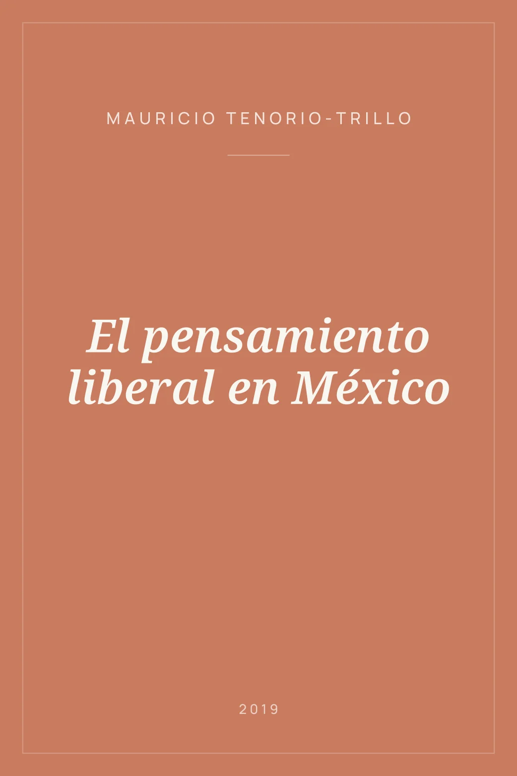 Portada de El pensamiento liberal en México