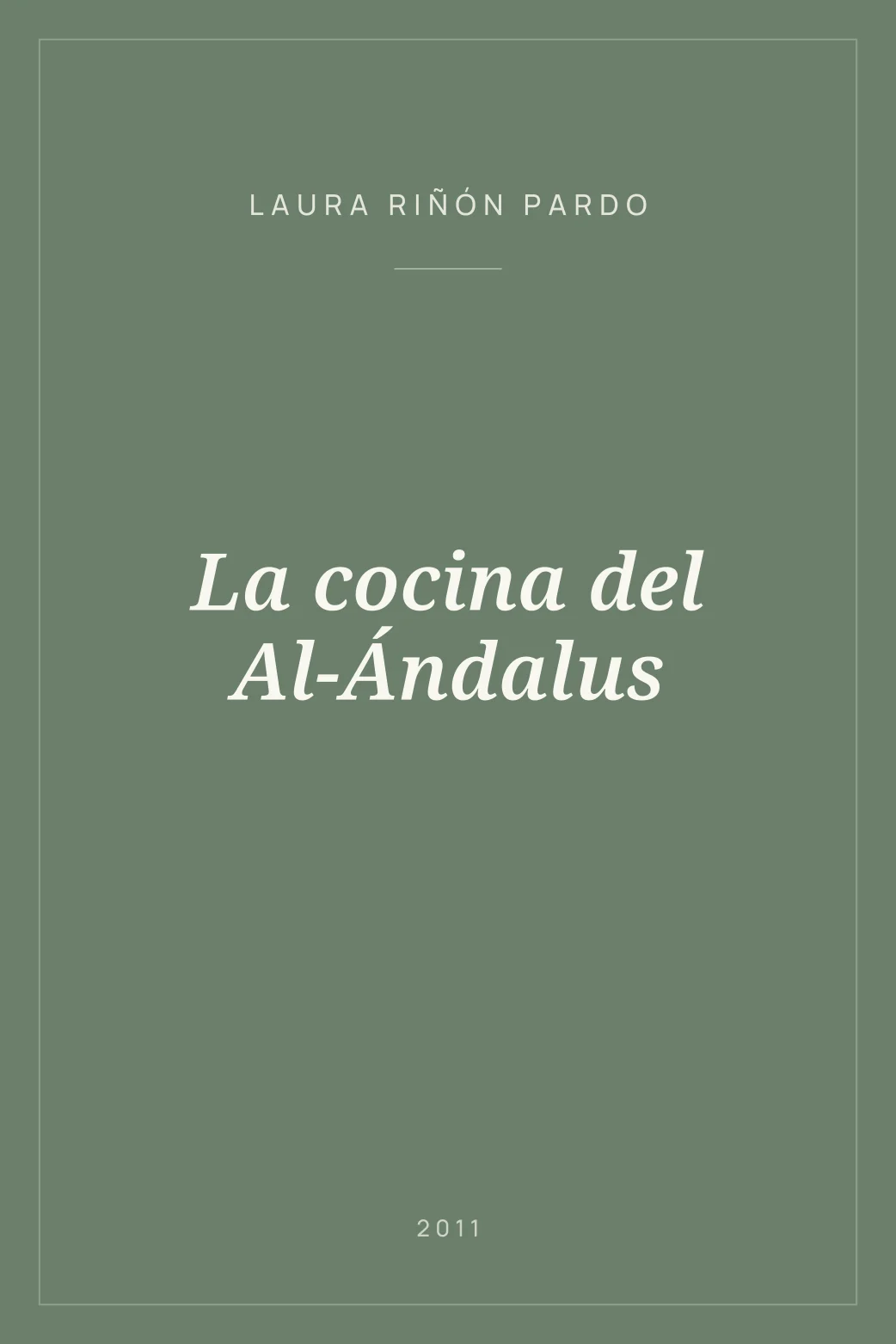 Portada de La cocina del Al-Ándalus