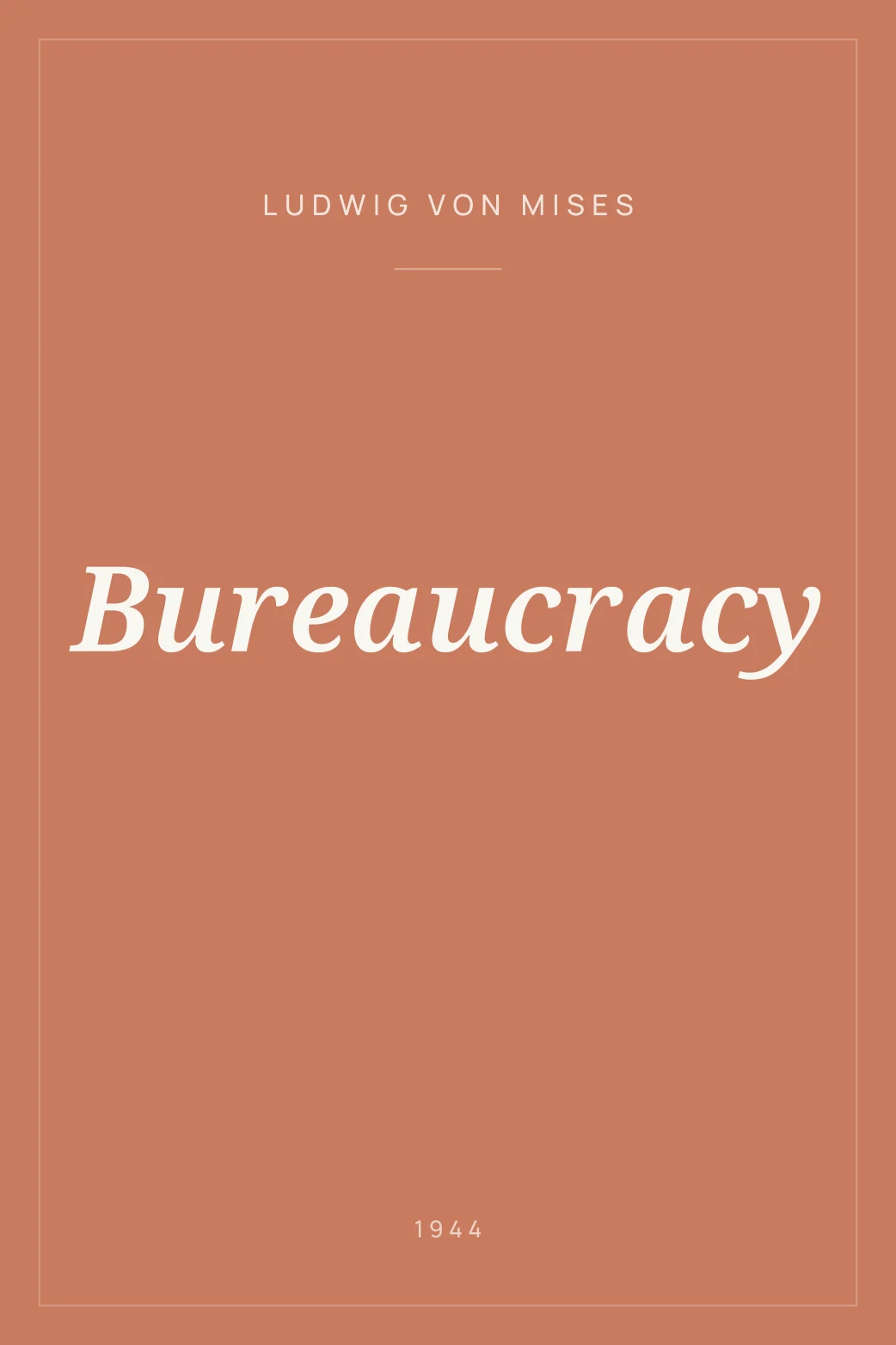 Portada de Bureaucracy