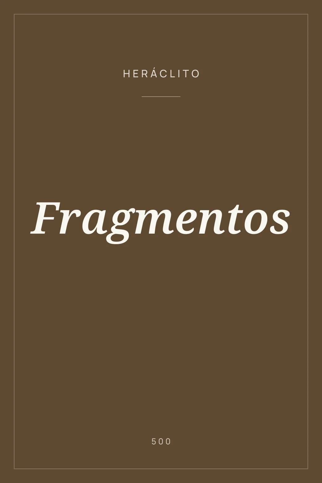 Portada de Fragmentos