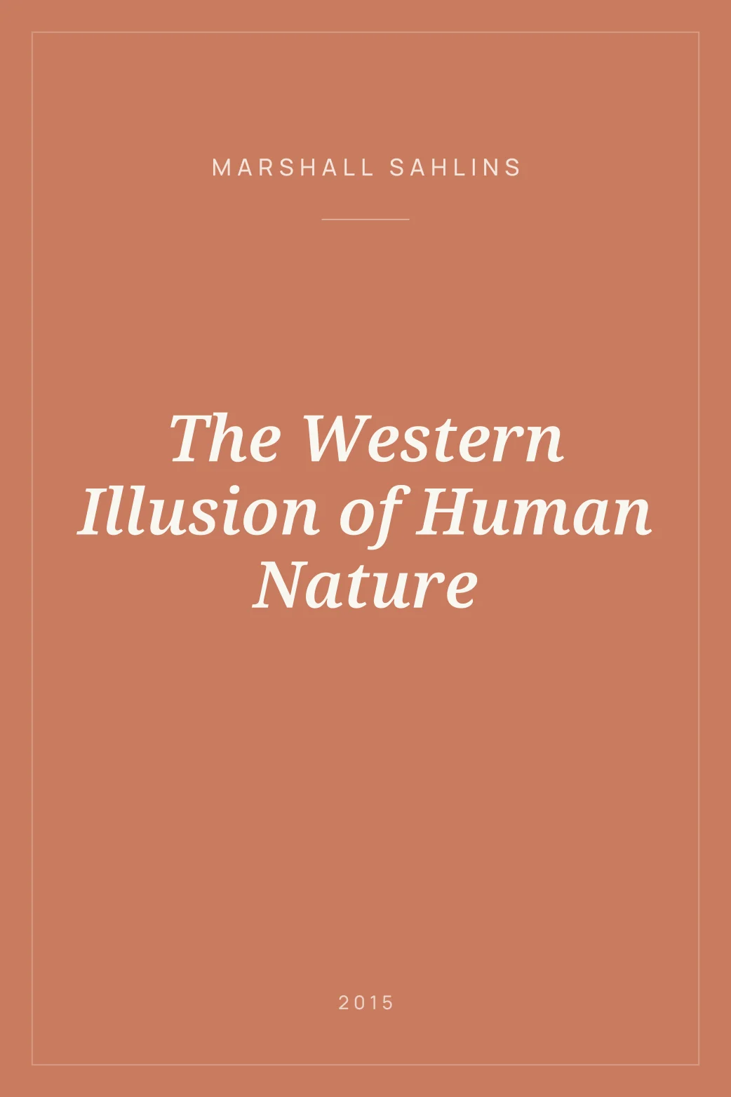 Portada de The Western Illusion of Human Nature