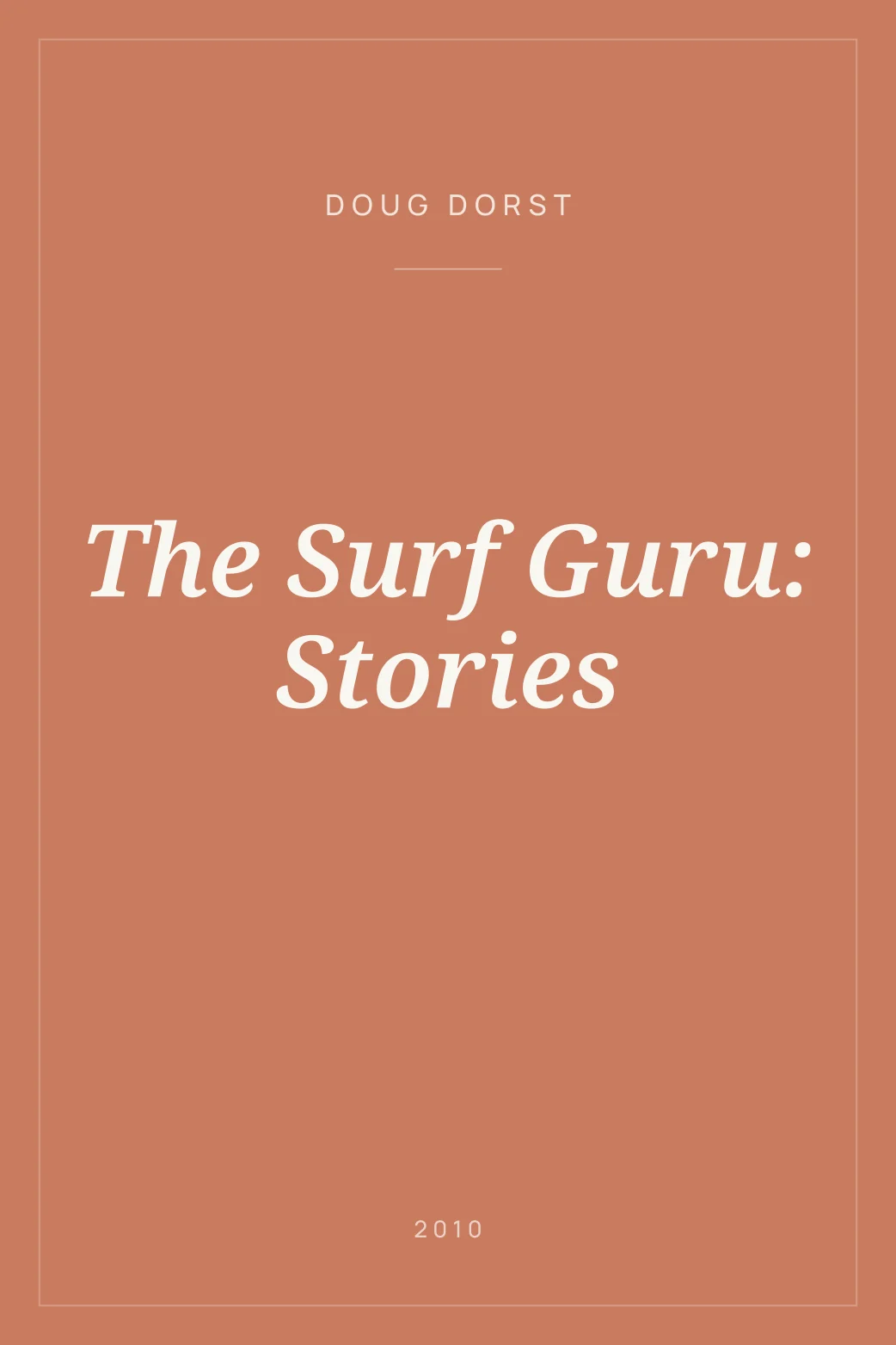Portada de The Surf Guru: Stories