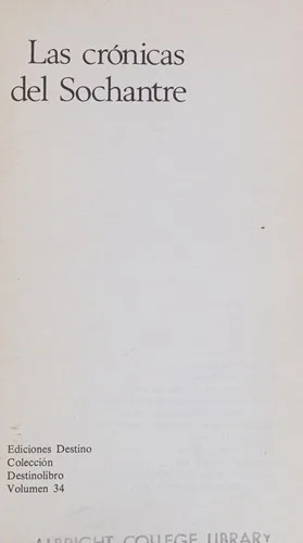 Portada de As crónicas do Sochantre