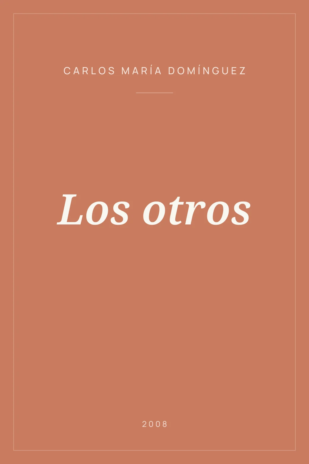 Portada de Los otros