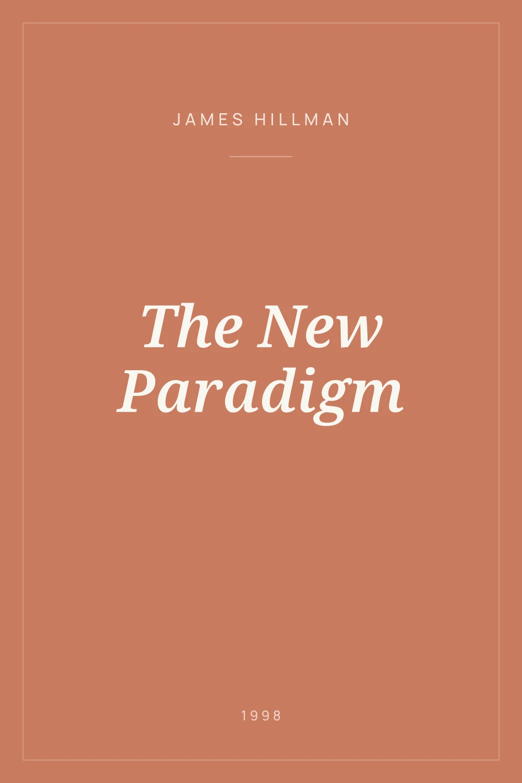 Portada de The New Paradigm