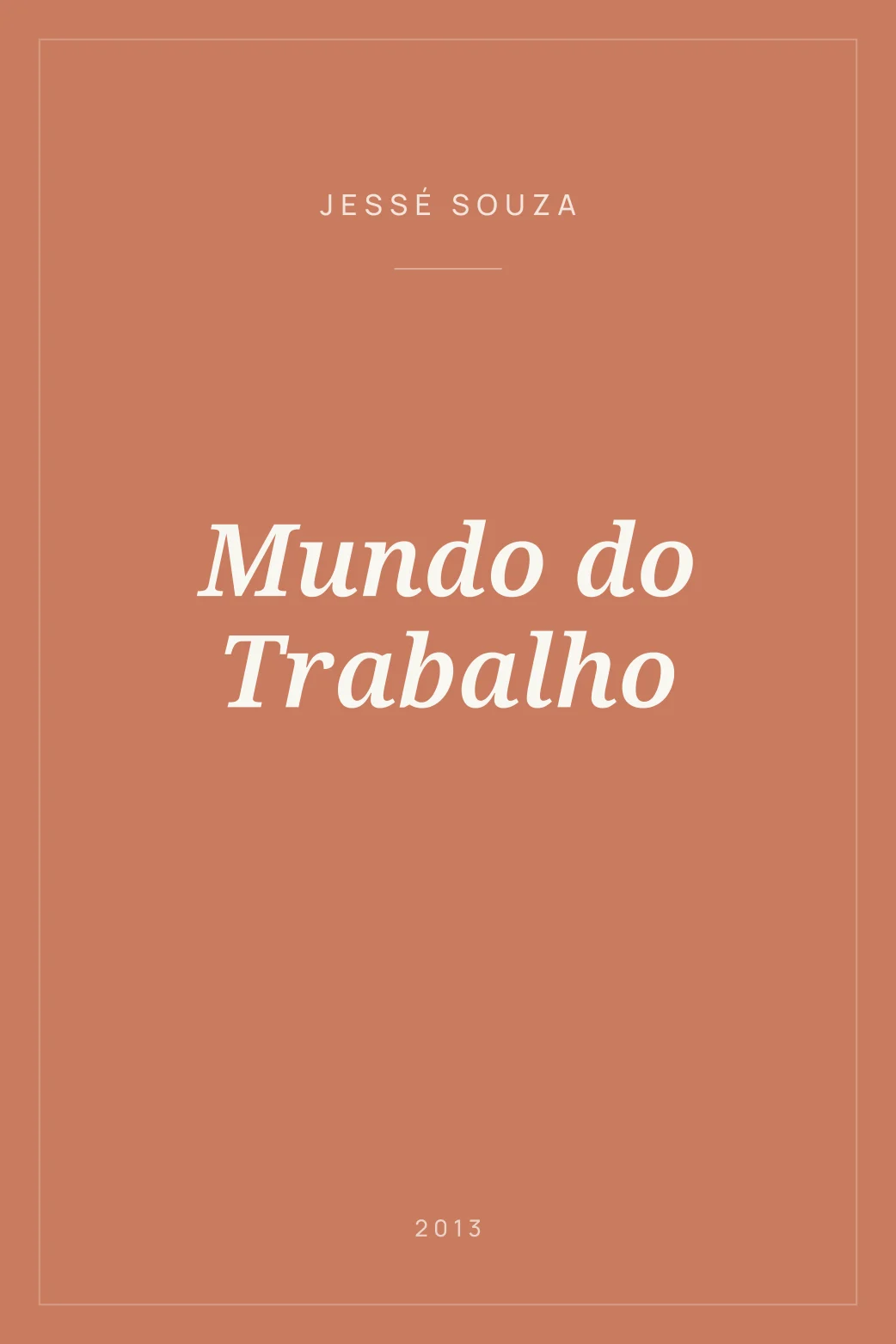 Portada de Mundo do Trabalho