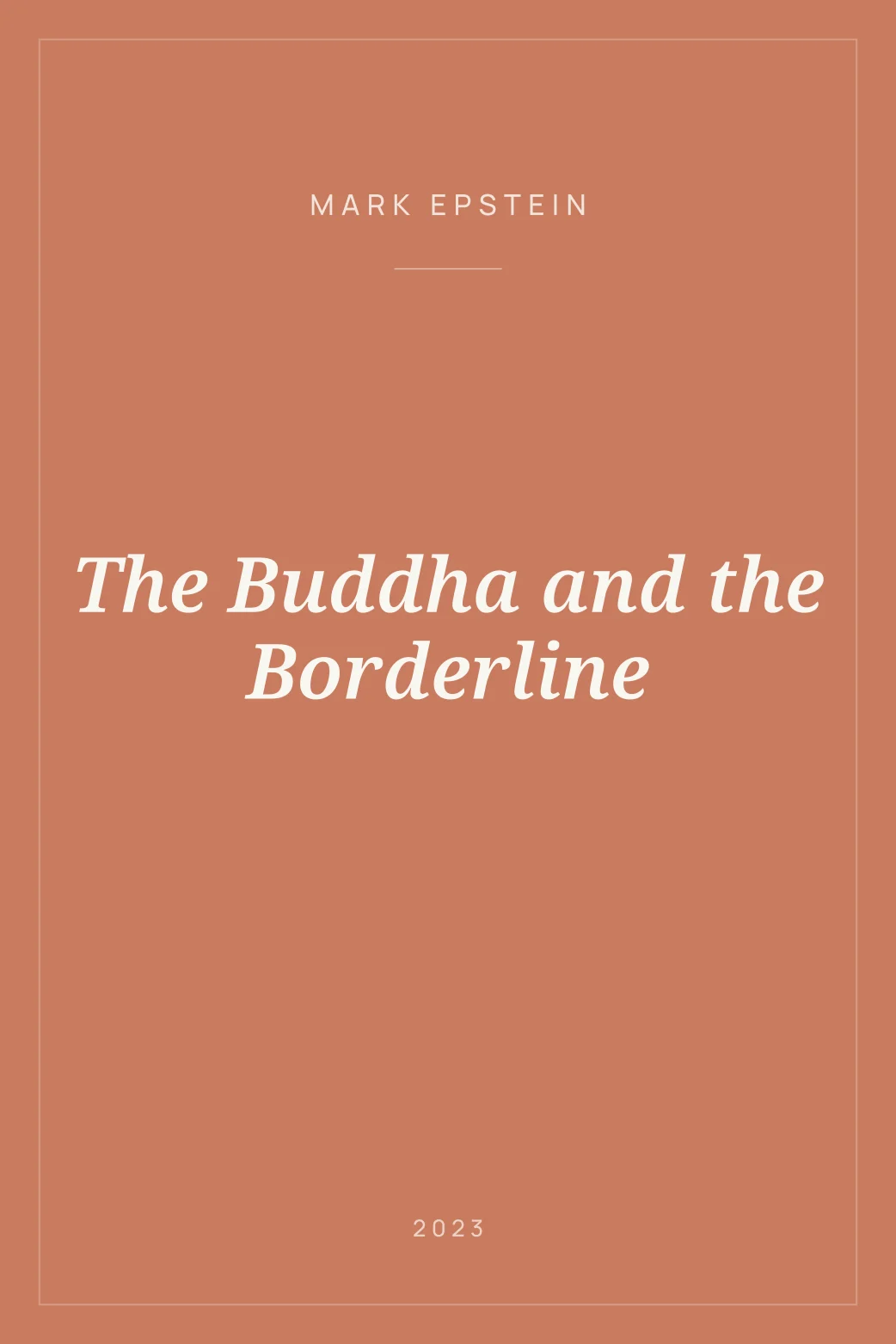 Portada de The Buddha and the Borderline