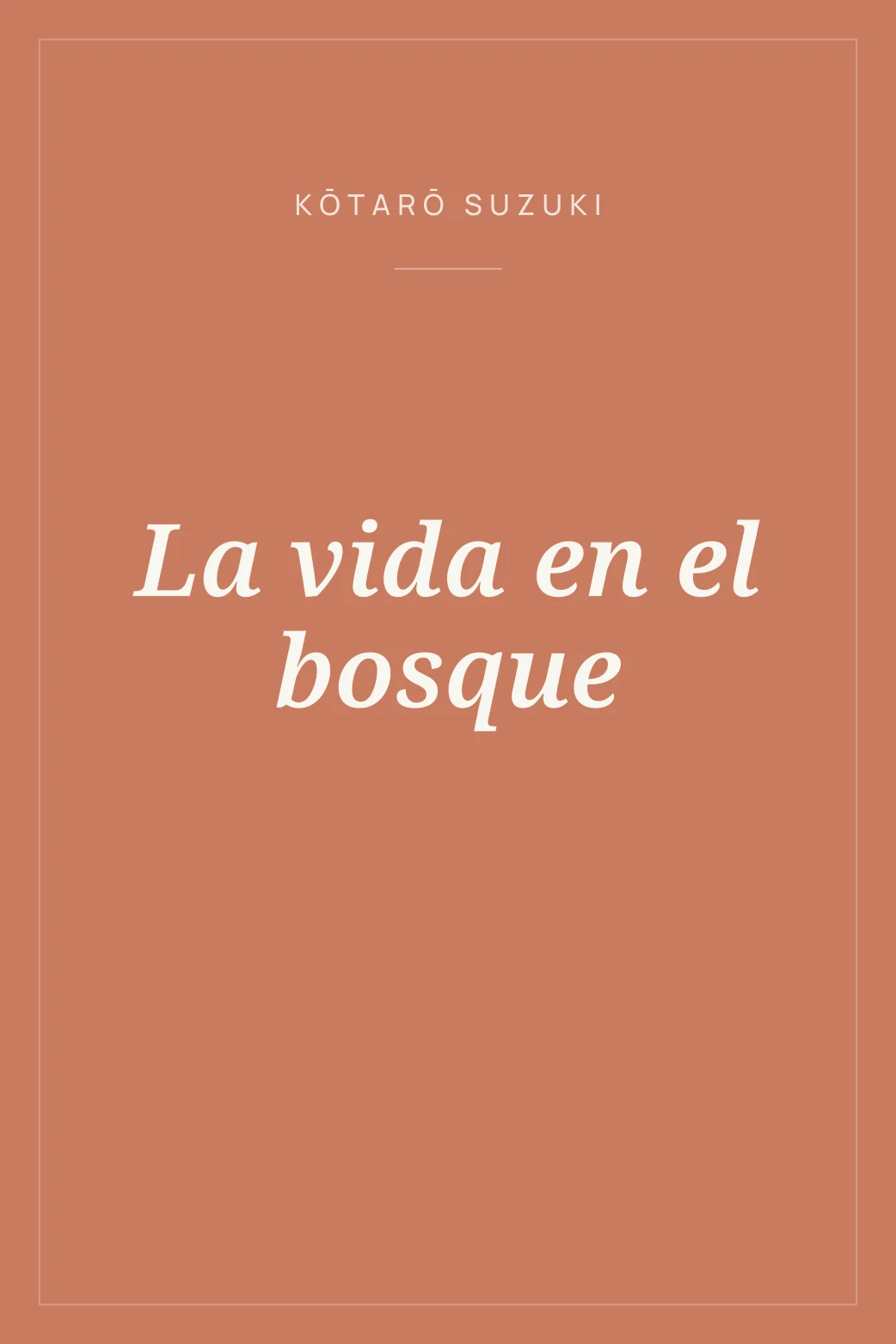 Portada de La vida en el bosque