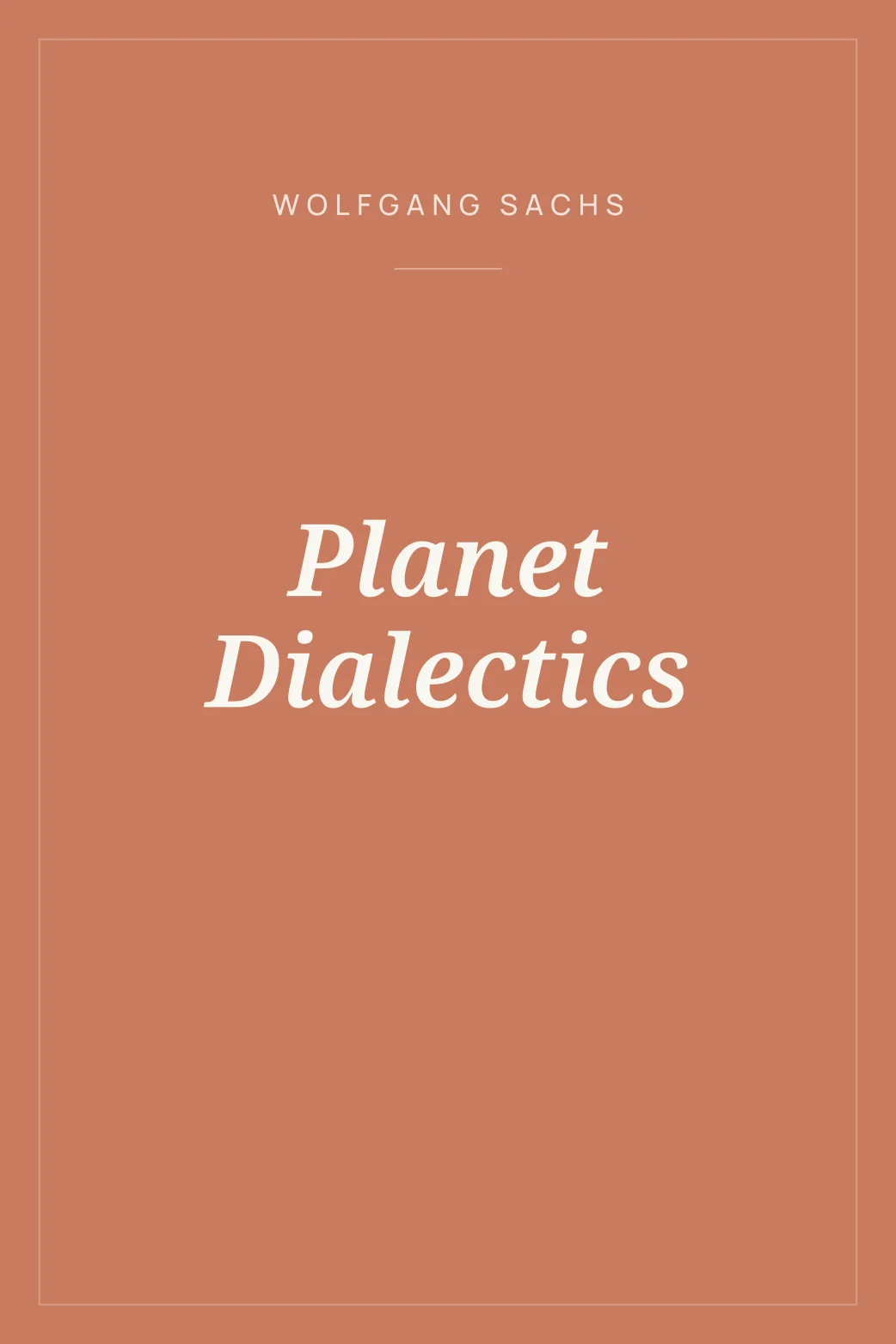 Portada de Planet Dialectics