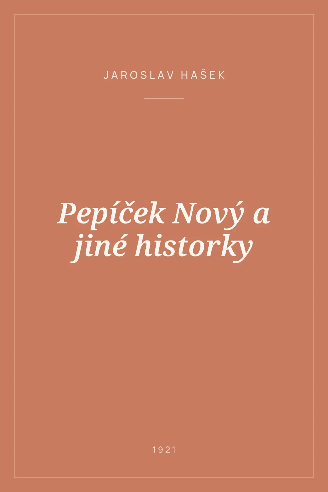 Portada de Pepíček Nový a jiné historky