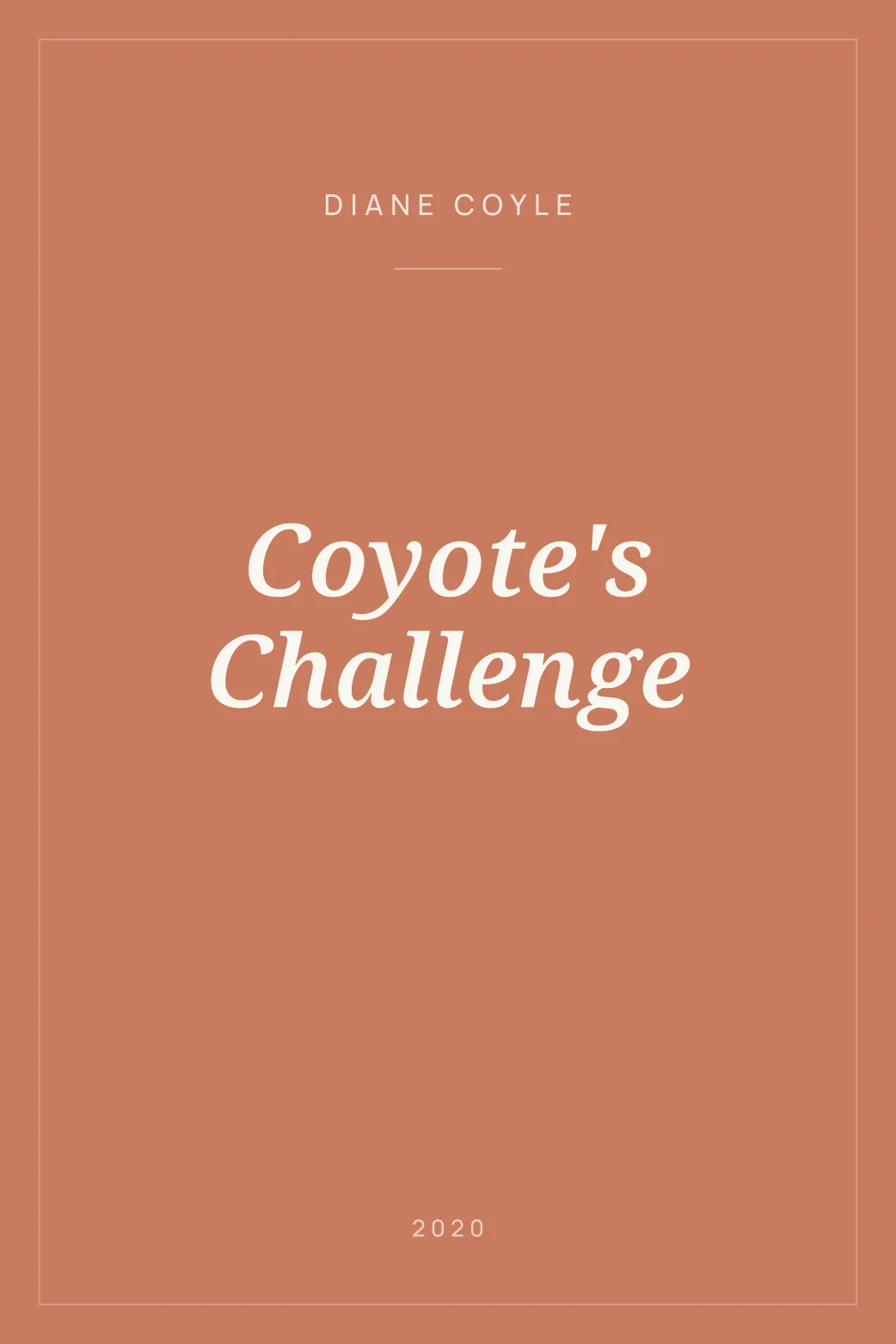 Portada de Coyote's Challenge