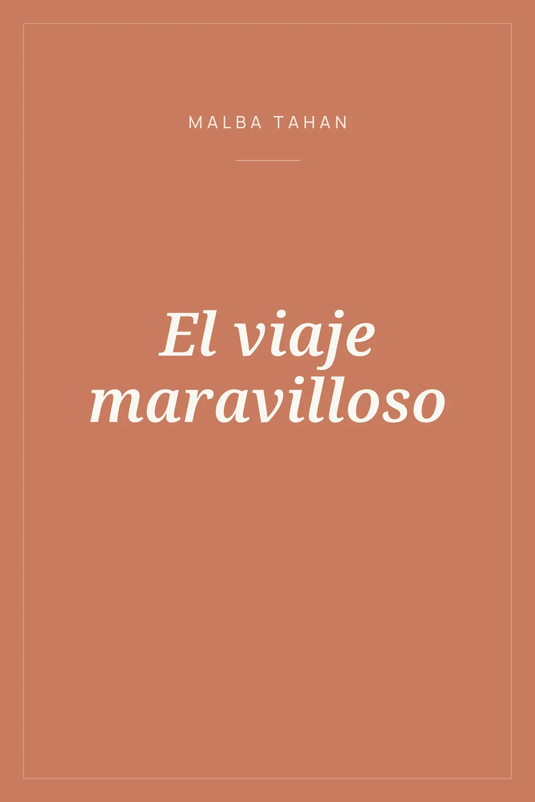 Portada de El viaje maravilloso