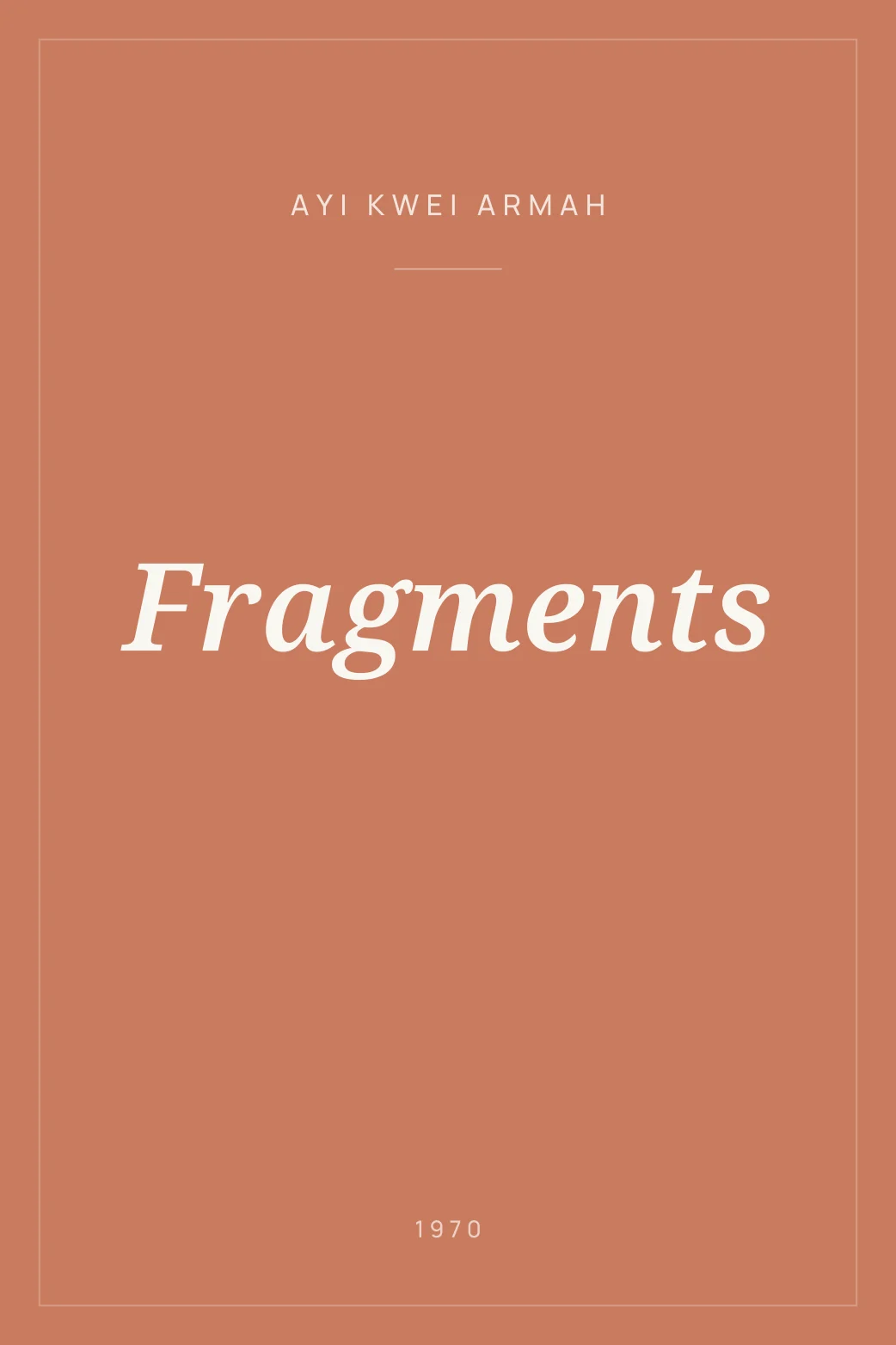 Portada de Fragments