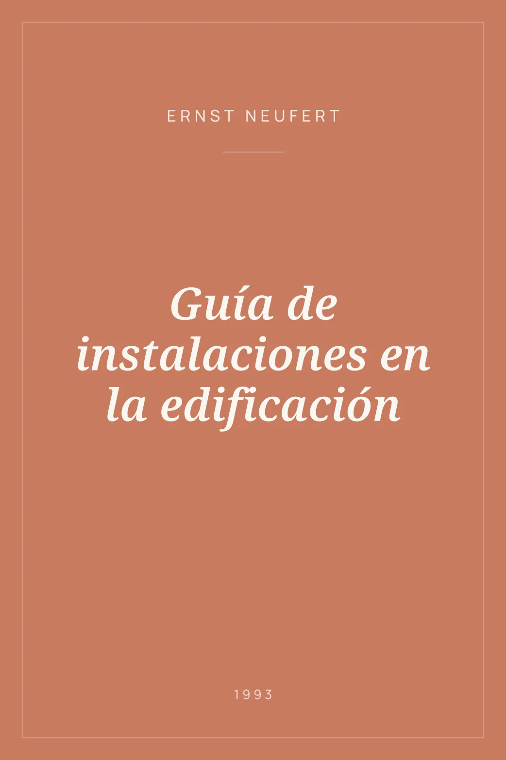 Portada de Guía de instalaciones en la edificación