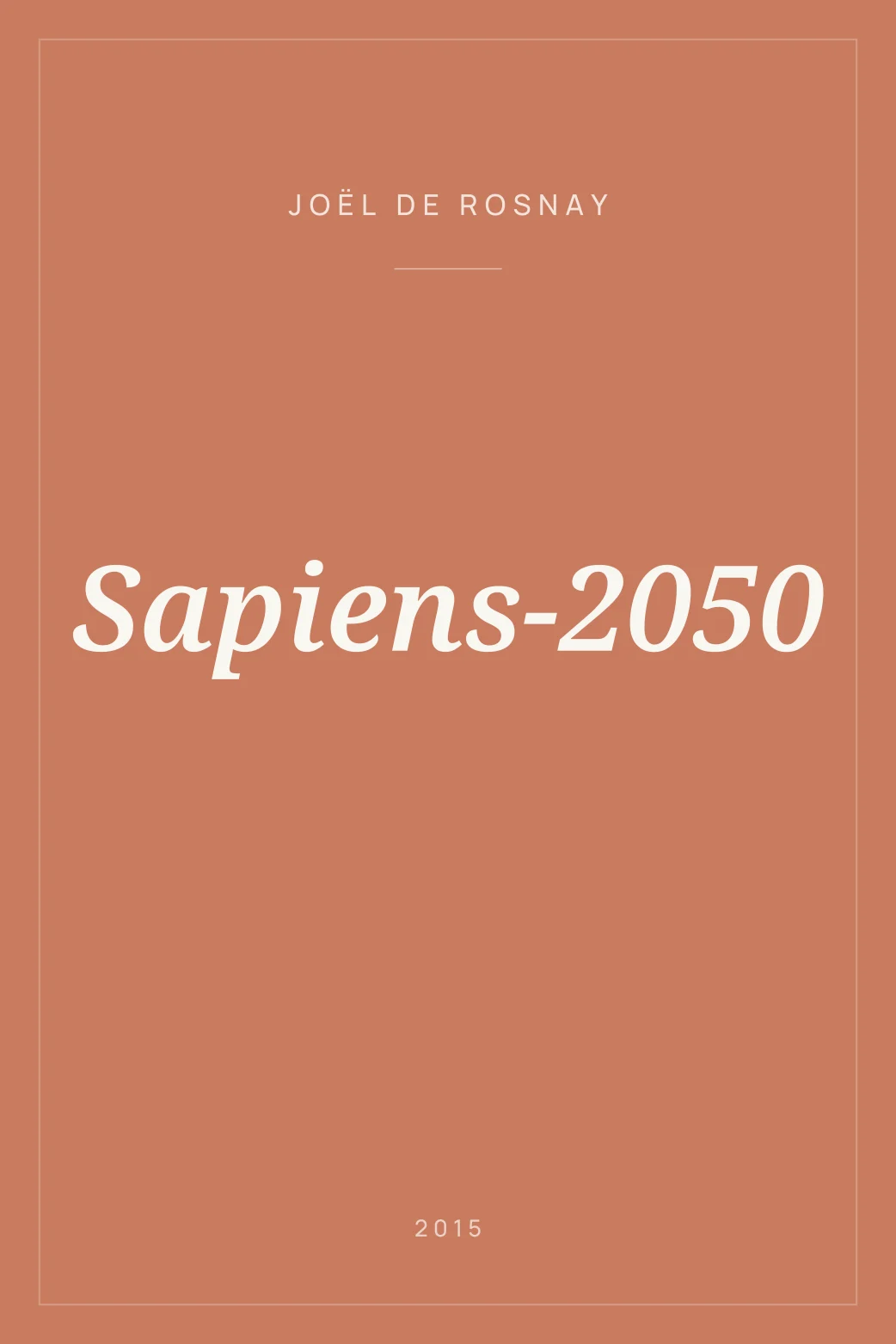 Portada de Sapiens-2050
