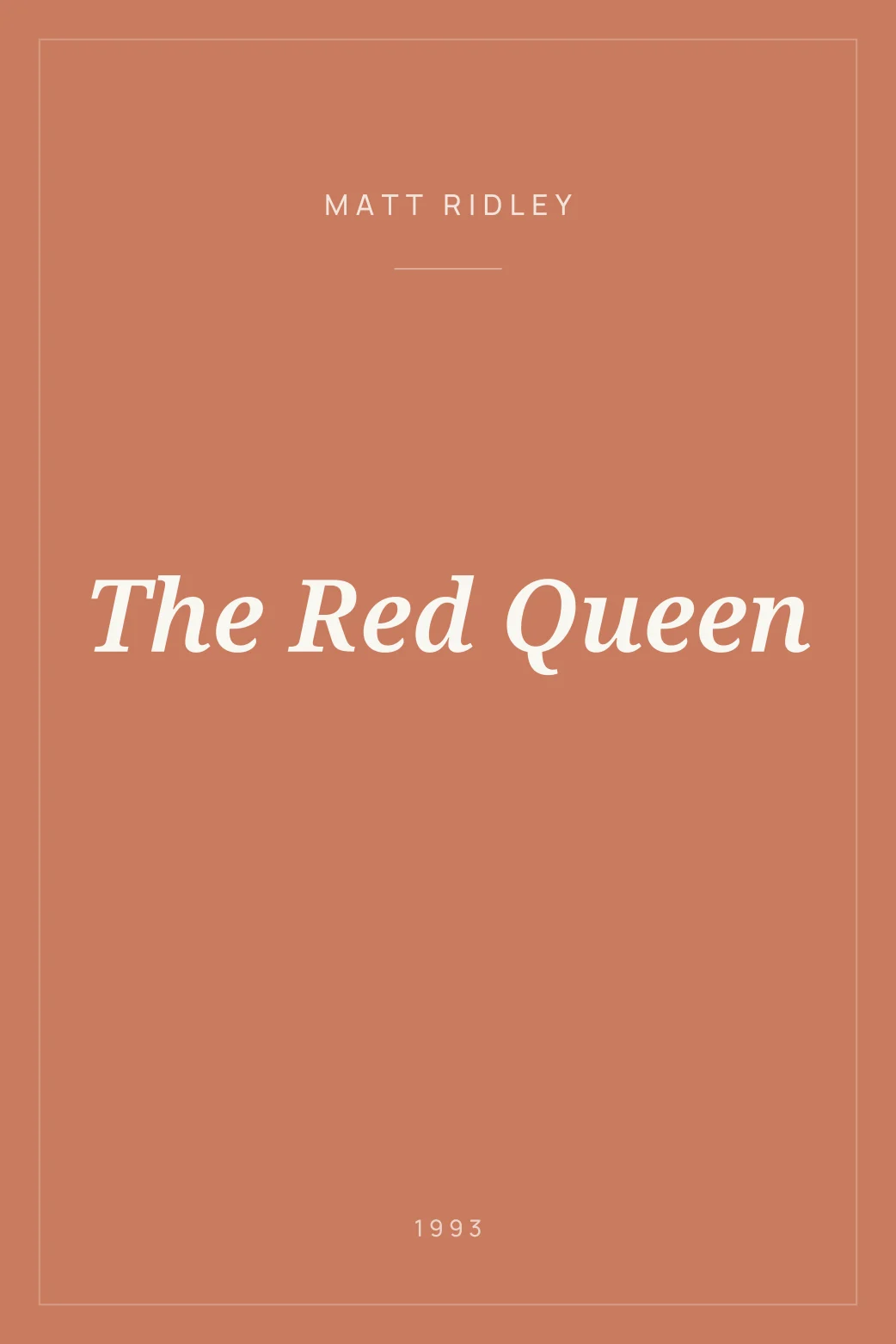 Portada de The Red Queen