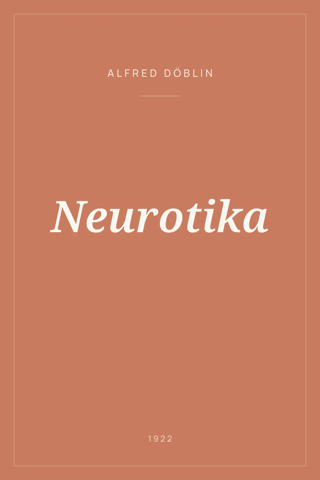 Portada de Neurotika