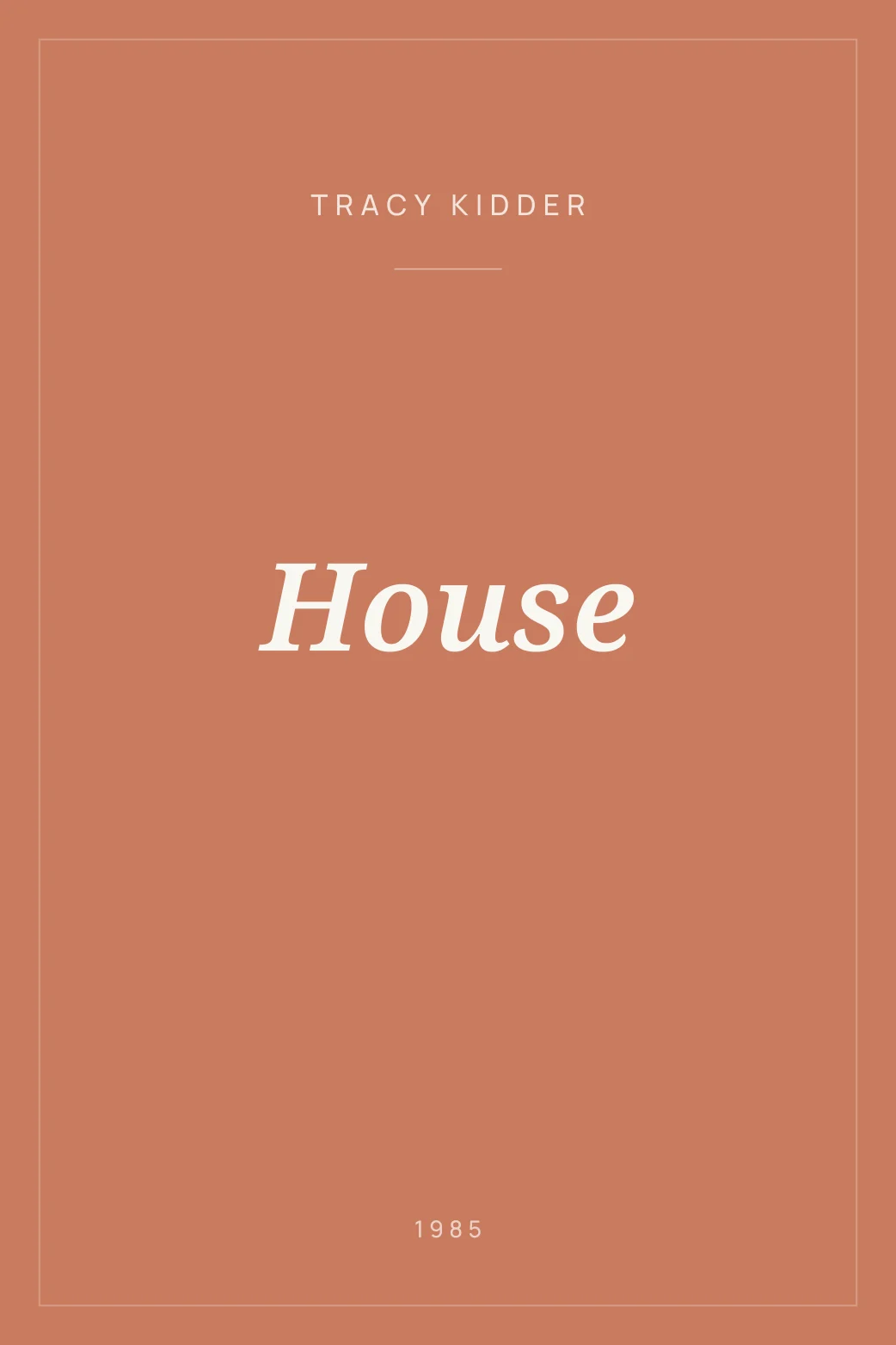 Portada de House
