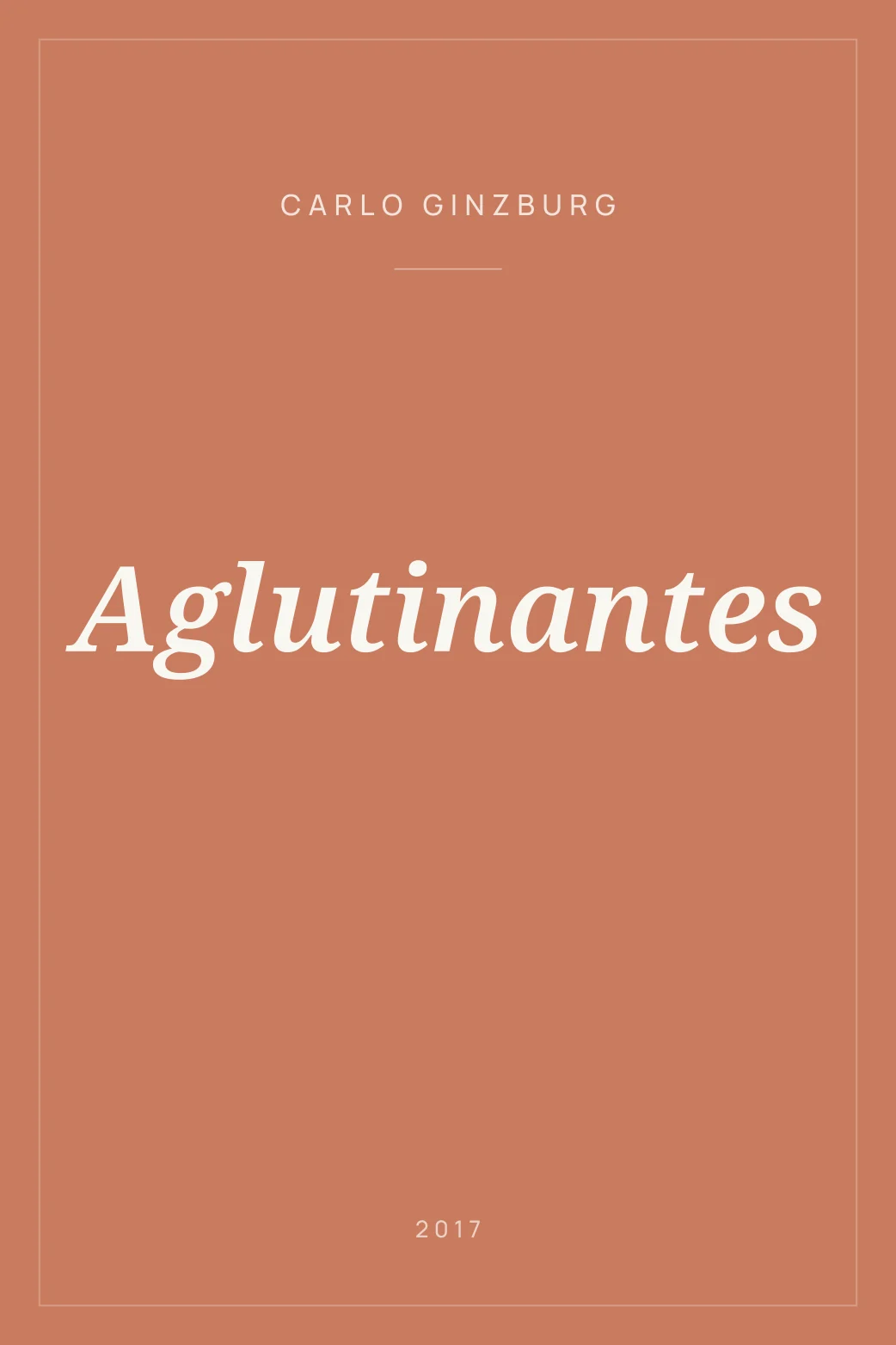 Portada de Aglutinantes