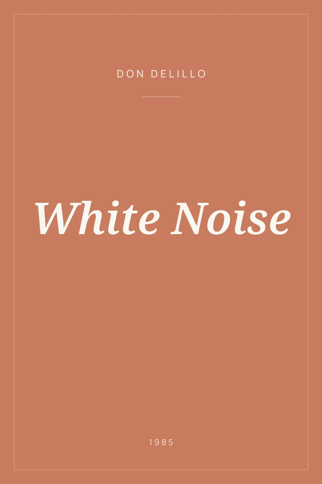 Portada de White Noise
