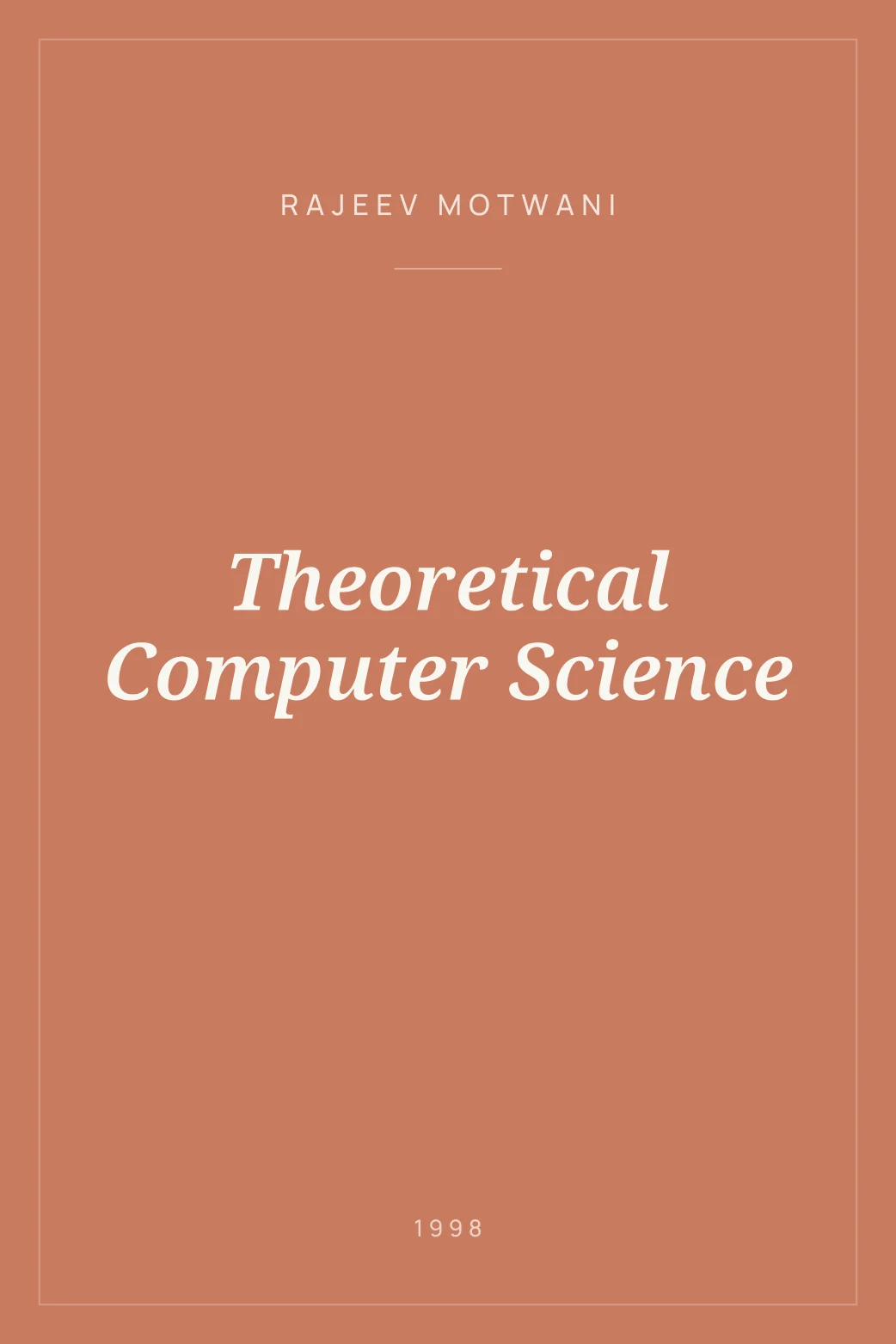 Portada de Theoretical Computer Science