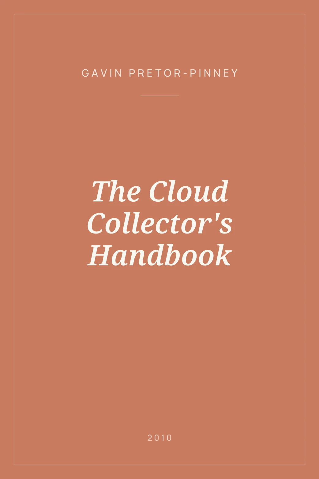 Portada de The Cloud Collector's Handbook