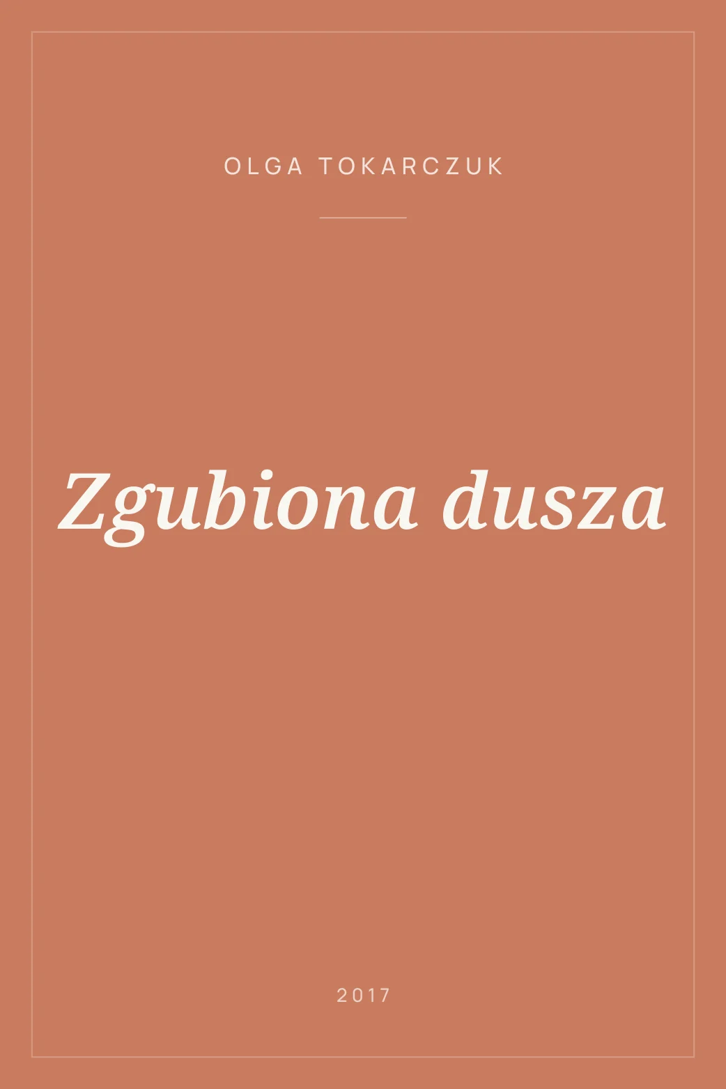 Portada de Zgubiona dusza